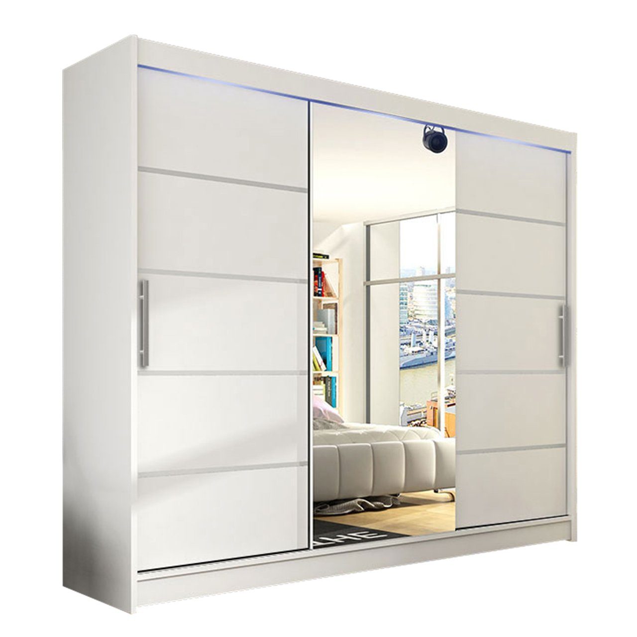 MIRJAN24 Kleiderschrank Aston VI (mit Schiebetüren günstig online kaufen