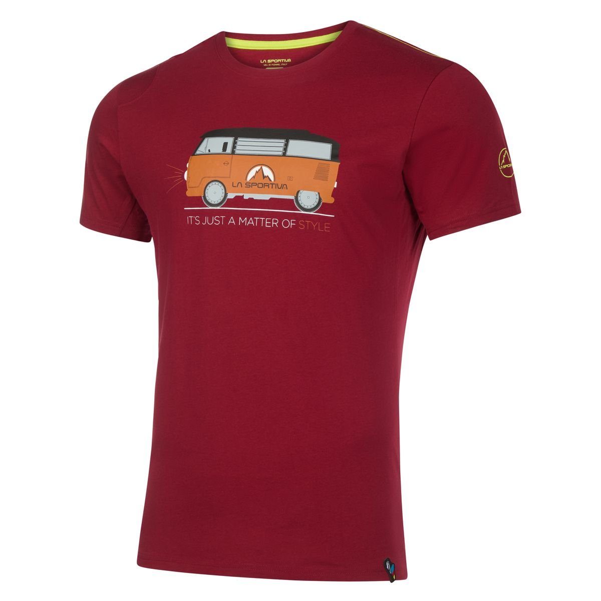La Sportiva T-Shirt Van T-Shirt (Herren) - La Sportiva Sangria