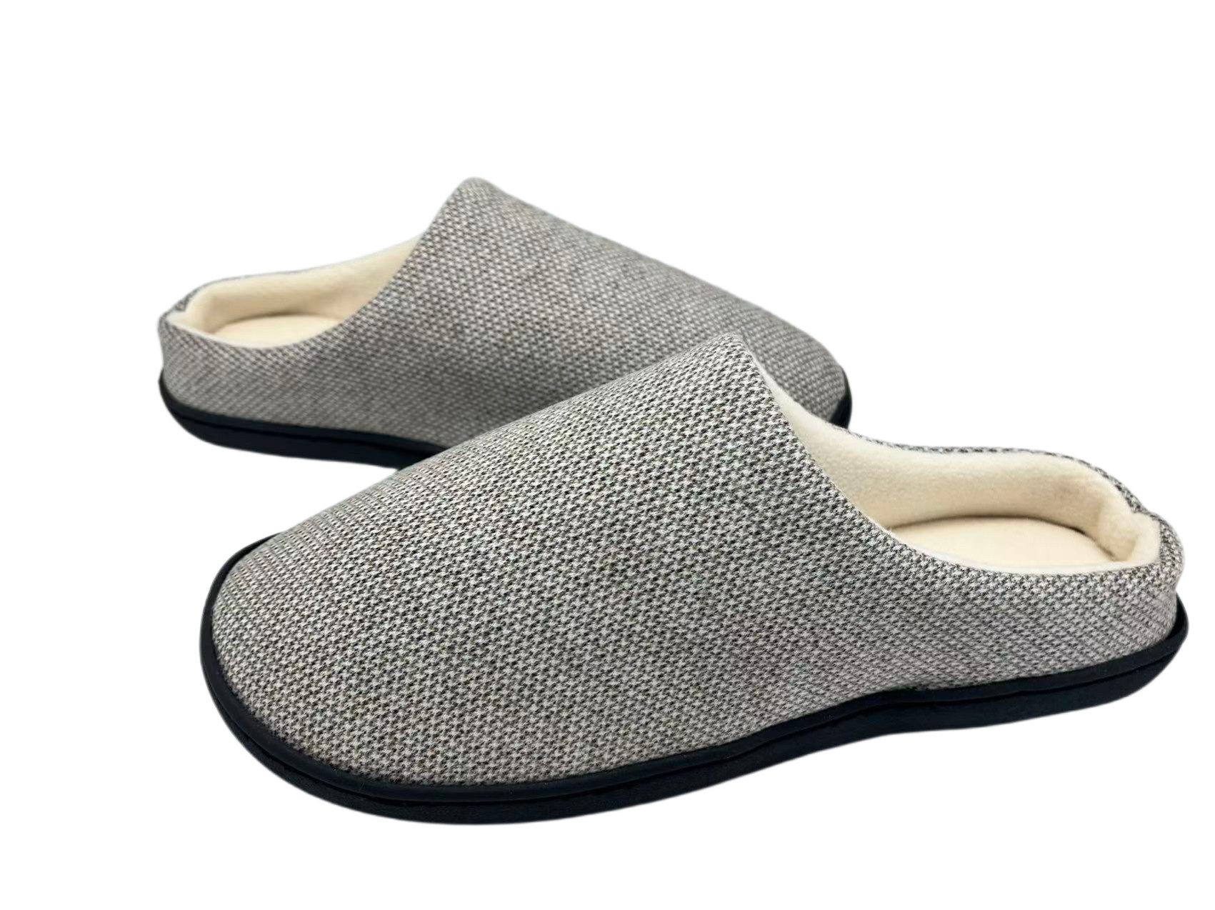 GOOD MOTION Winter Hausschuhe, Pantoffeln, rutschfest Plüsch Hausschuhe