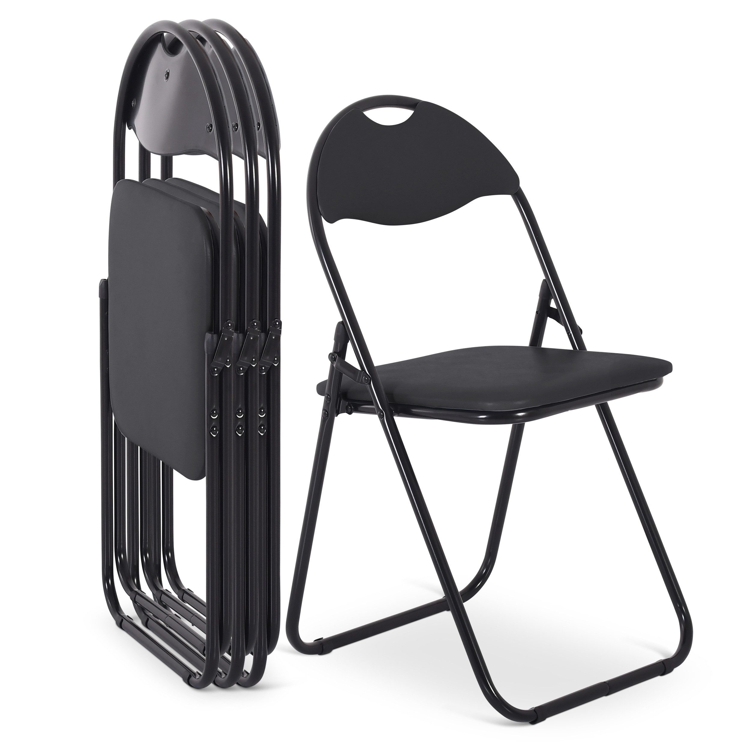 Raburg Klappstuhl Gästestuhl-Set zum Klappen, gepolstert, Metallgestell, Pa günstig online kaufen