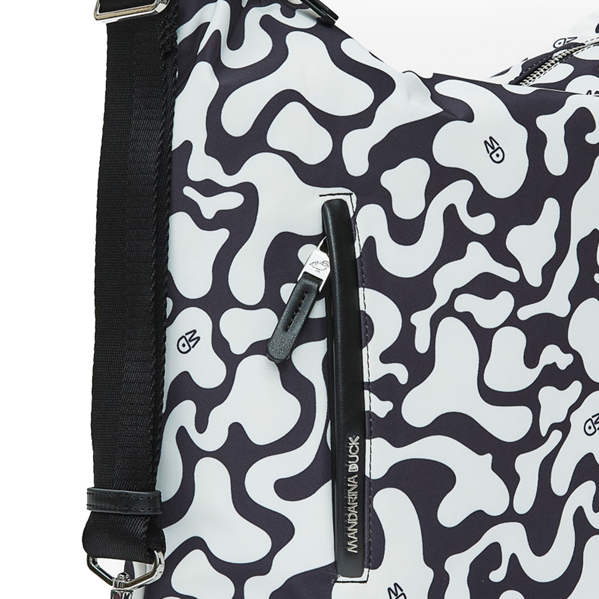 Mandarina Duck Schultertasche Hunter Moire, Polyester