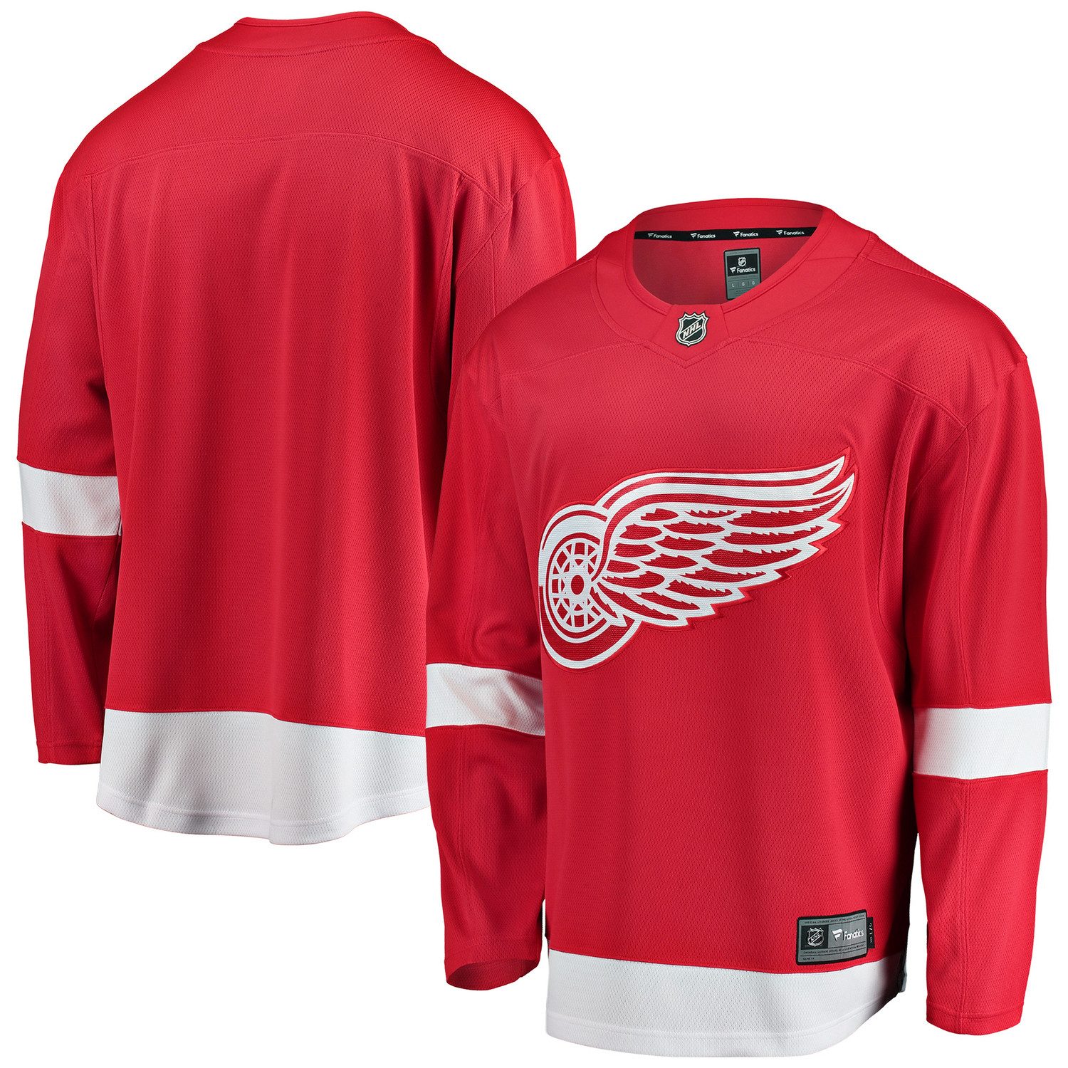 Fanatics Eishockeytrikot Fanatics Trikot Detroit Red Wings Home Breakaway Jersey