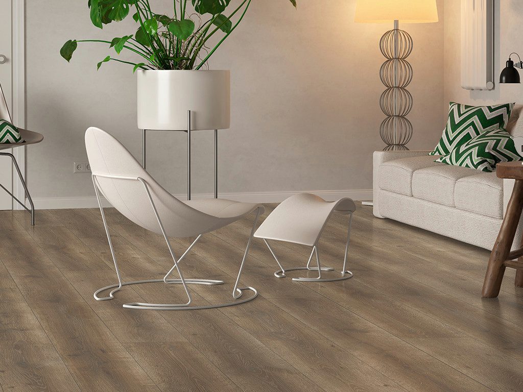 BASICfloor Laminat Laminat Lifestyle Trend Bellemont Oak black brown Landhausdiele