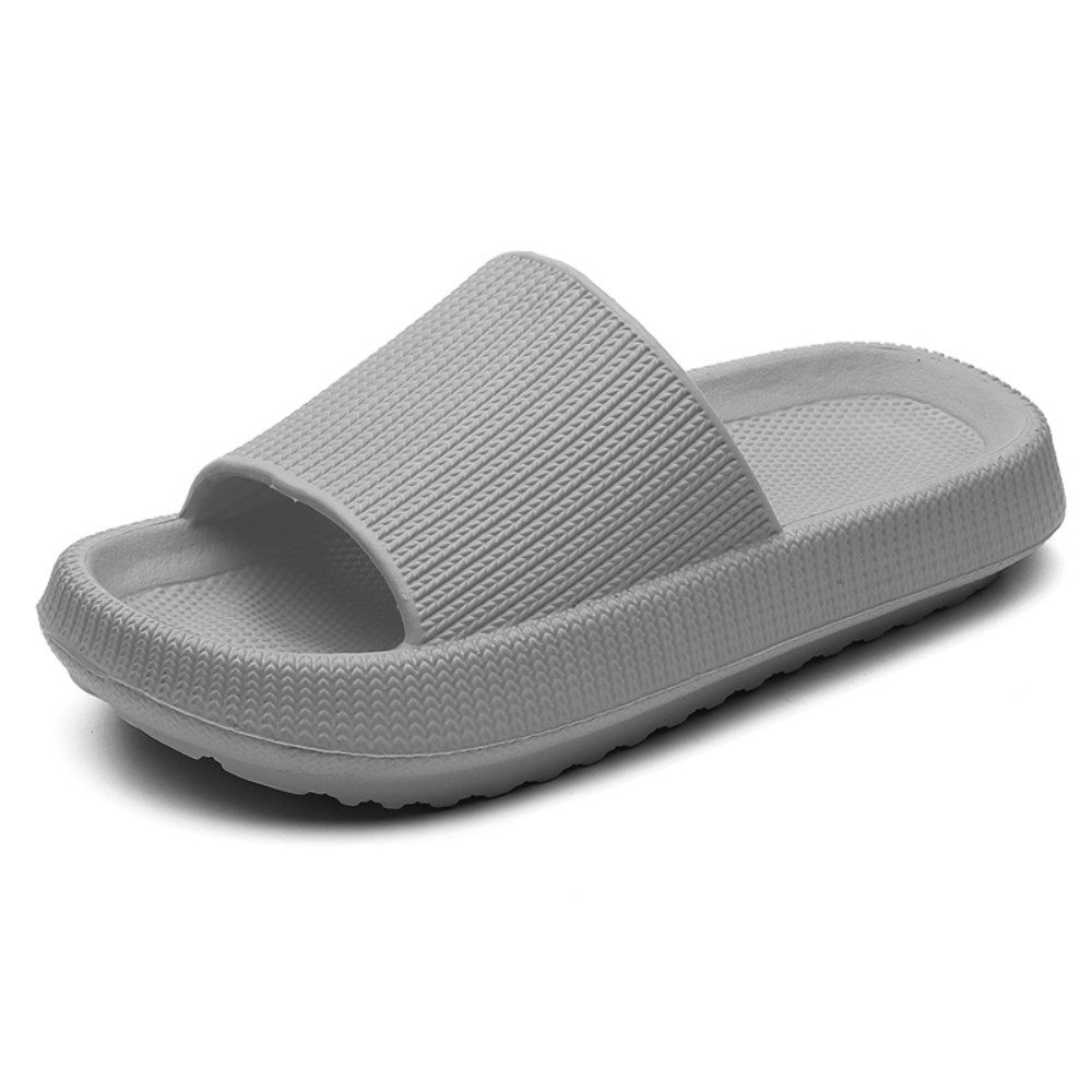 HUSK'SWARE Unisex Badeschlappen Damen Herren Badepantolette (Unisex Badeschlappen - Rutschfest & leicht fur Sommer und Bad) Rutschfeste Sohle Bequemes FuBbett Vielseitig einsetzbar