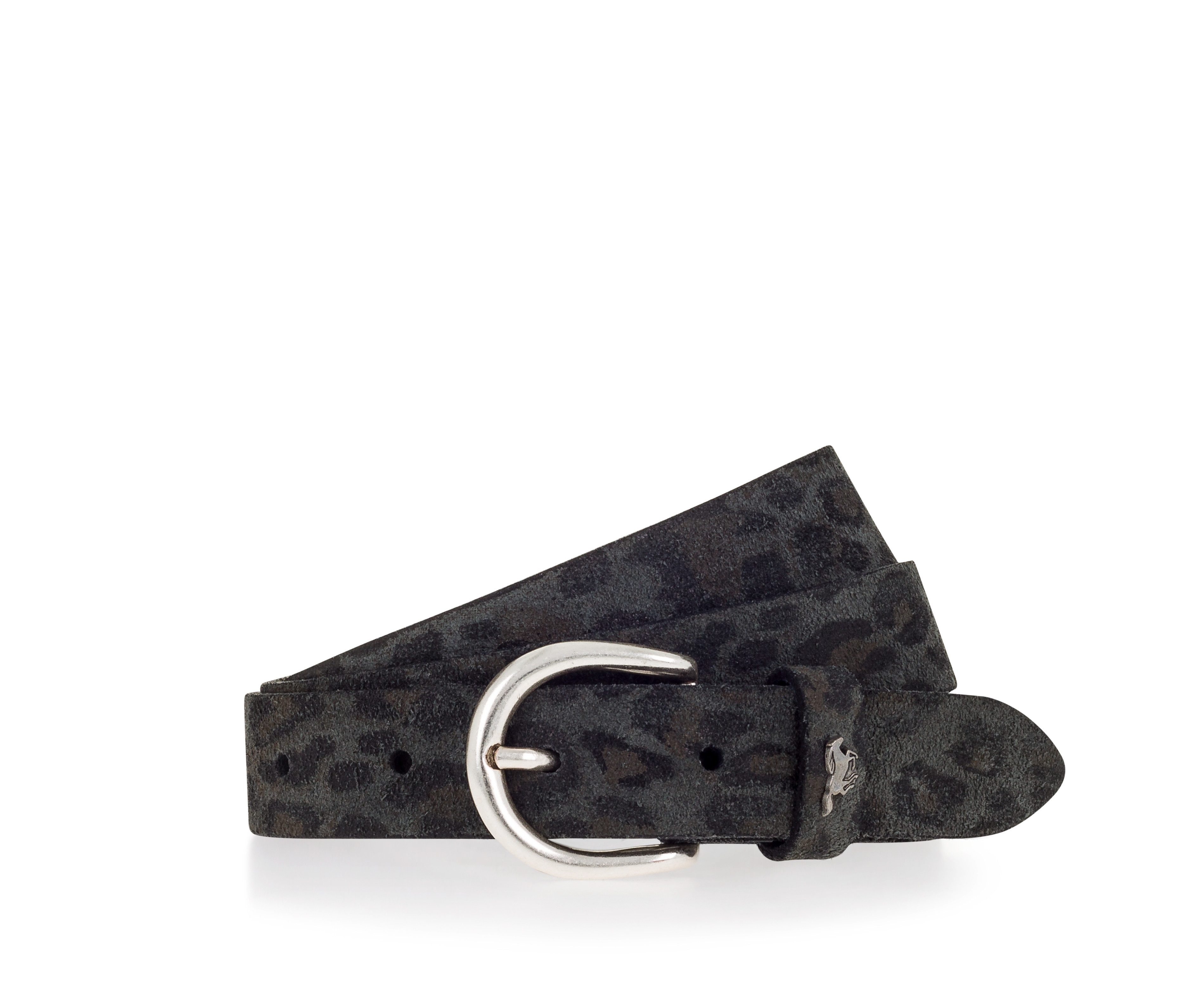 MUSTANG Ledergürtel (1-St) Modischer Animal-Print, 2,5 günstig online kaufen