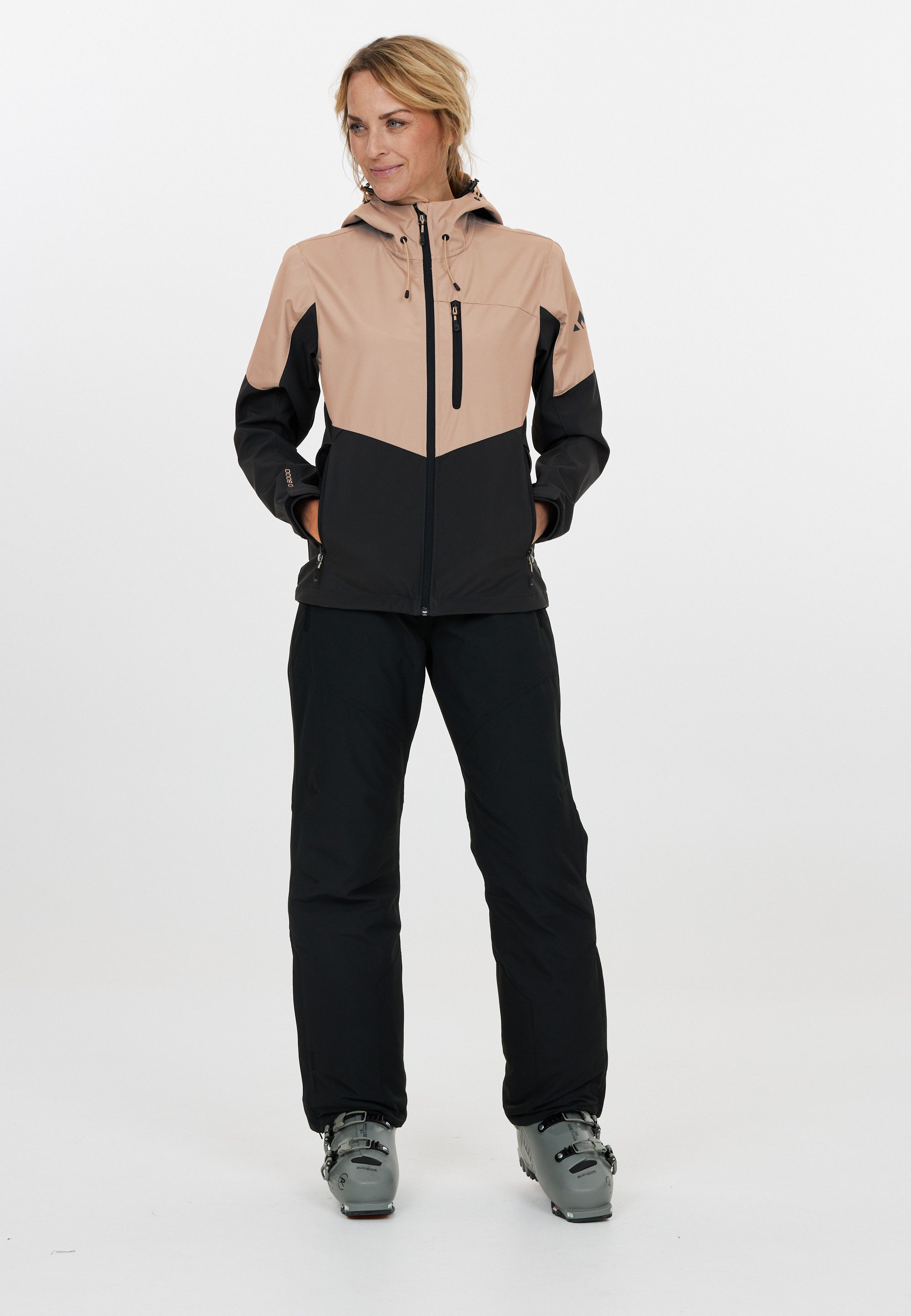 WHISTLER Softshelljacke Rosea aus wind- und wasserdichtem Funktionsmaterial