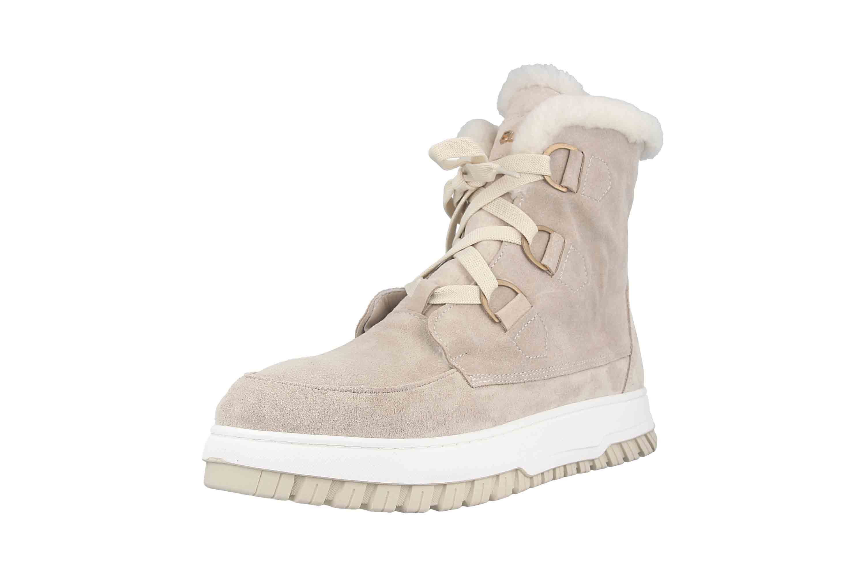 BABOUCHE Lifestyle Maan-2 Beige 2 Schnürboots
