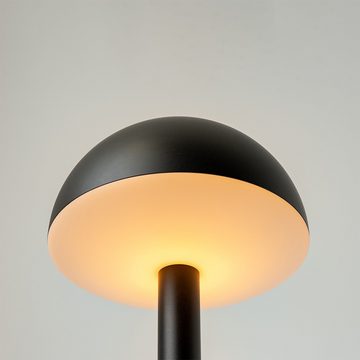 Humble LED Schreibtischlampe Bug matt schwarz Akku Tischlampe, LED, Led auswechselbar, warmweis, 2600k