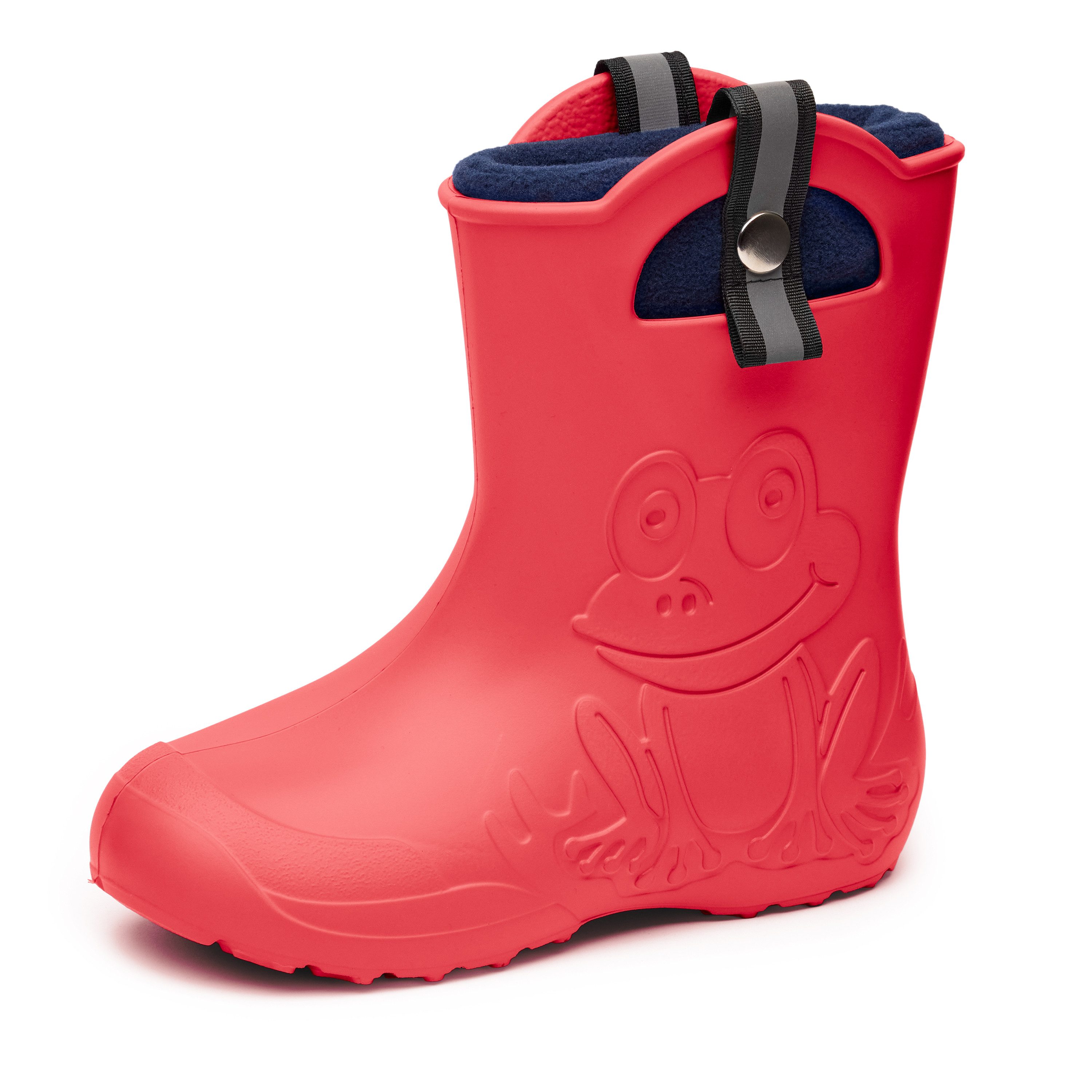 Ladeheid Kinder Federleichte Gummistiefel Thermo mit Fütterung LA-CA-Frog245 Gummistiefel