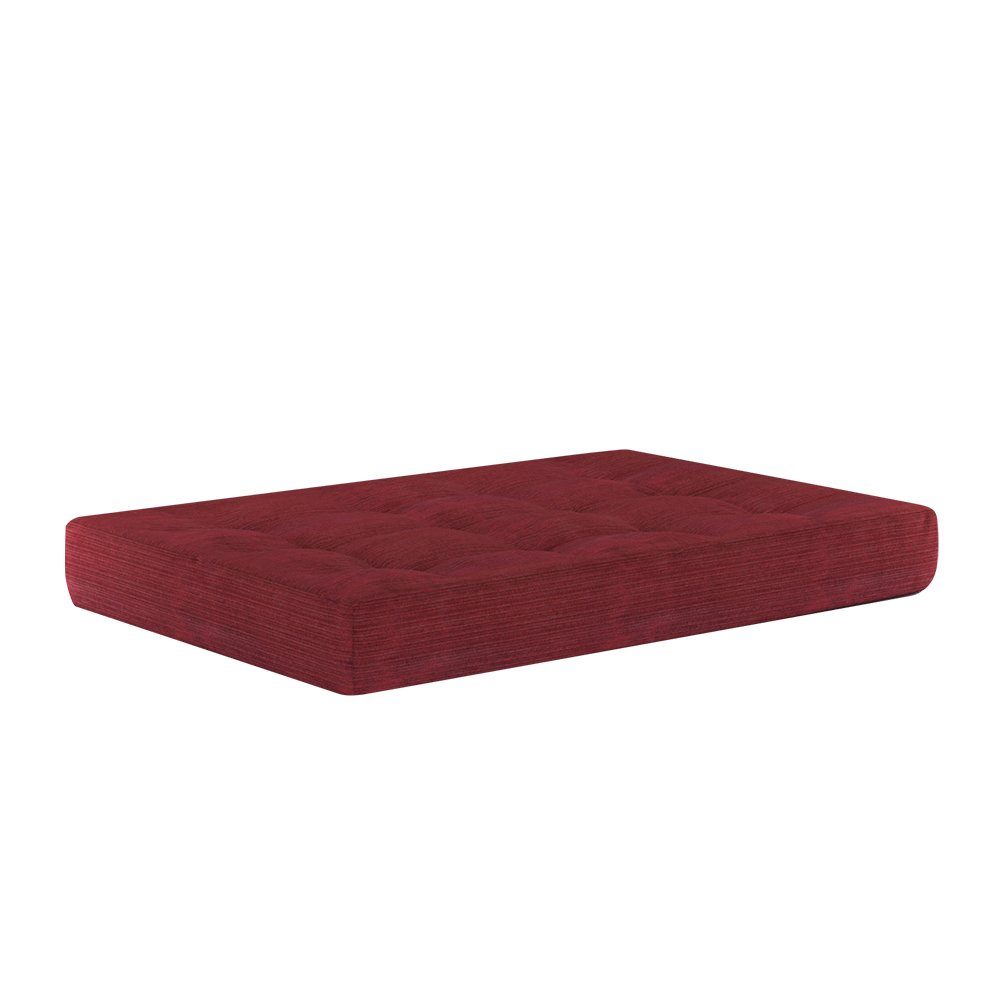 Vicco Palettenkissen Sitzkissen Palettenmöbel 120x80x15 PU-Schaum Rot