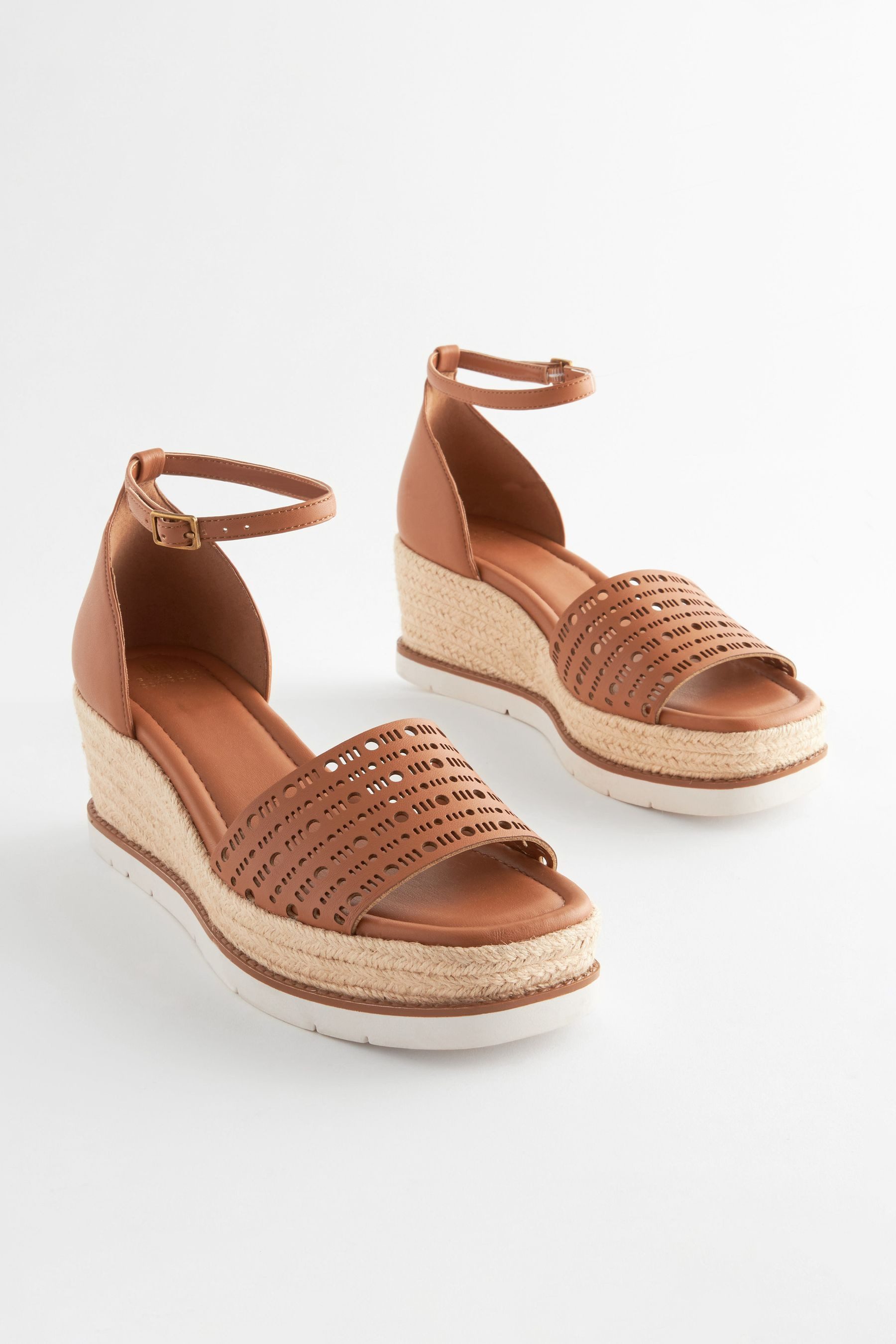 Next Forever Comfort® Keilabsatz-Espadrilles Keilsandalette (1-tlg) günstig online kaufen