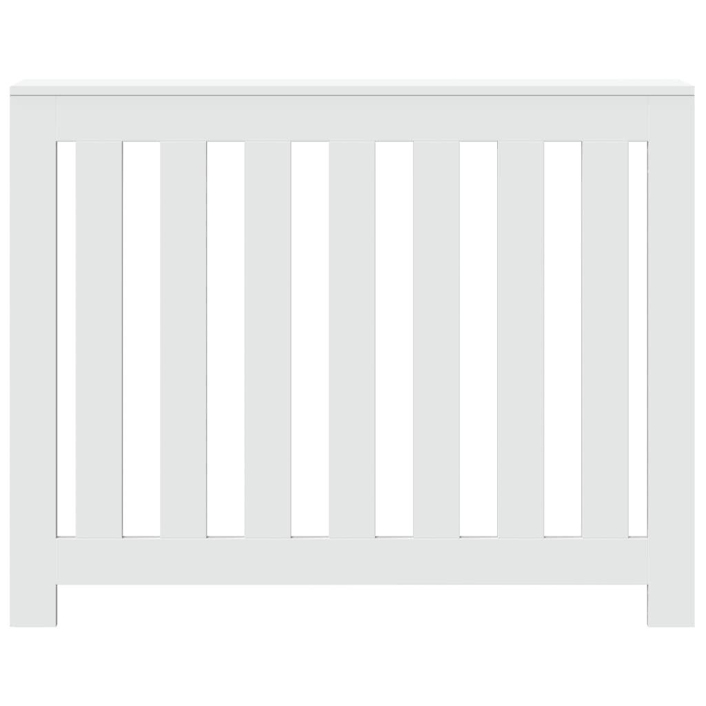 vidaXL Heizkörper Heizkörperabdeckung Weiß 104 x 20 x 82 cm Holzwerkstoff – Bild 3 von 5