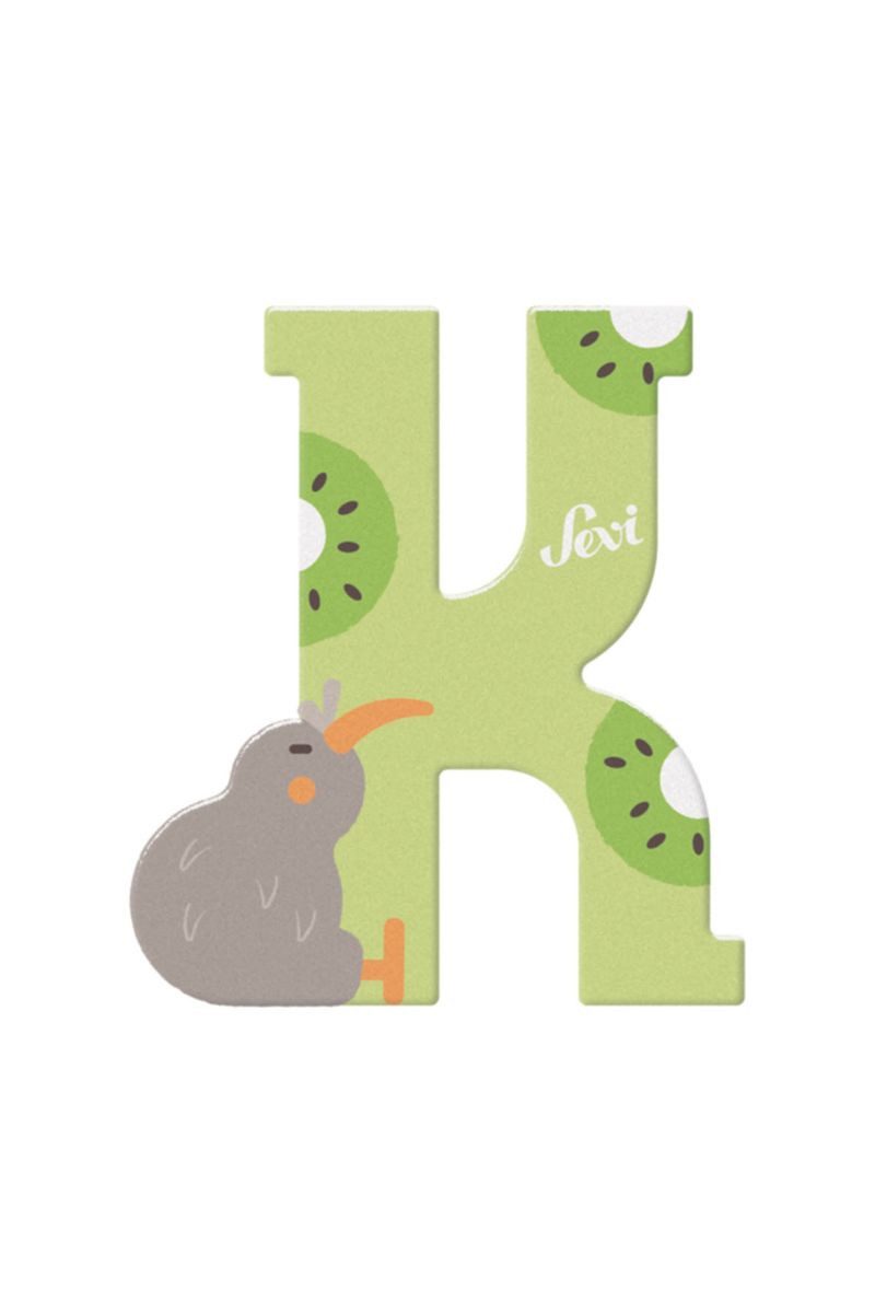 Sevi Deko-Buchstaben Sevi Buchstabe K Kiwi