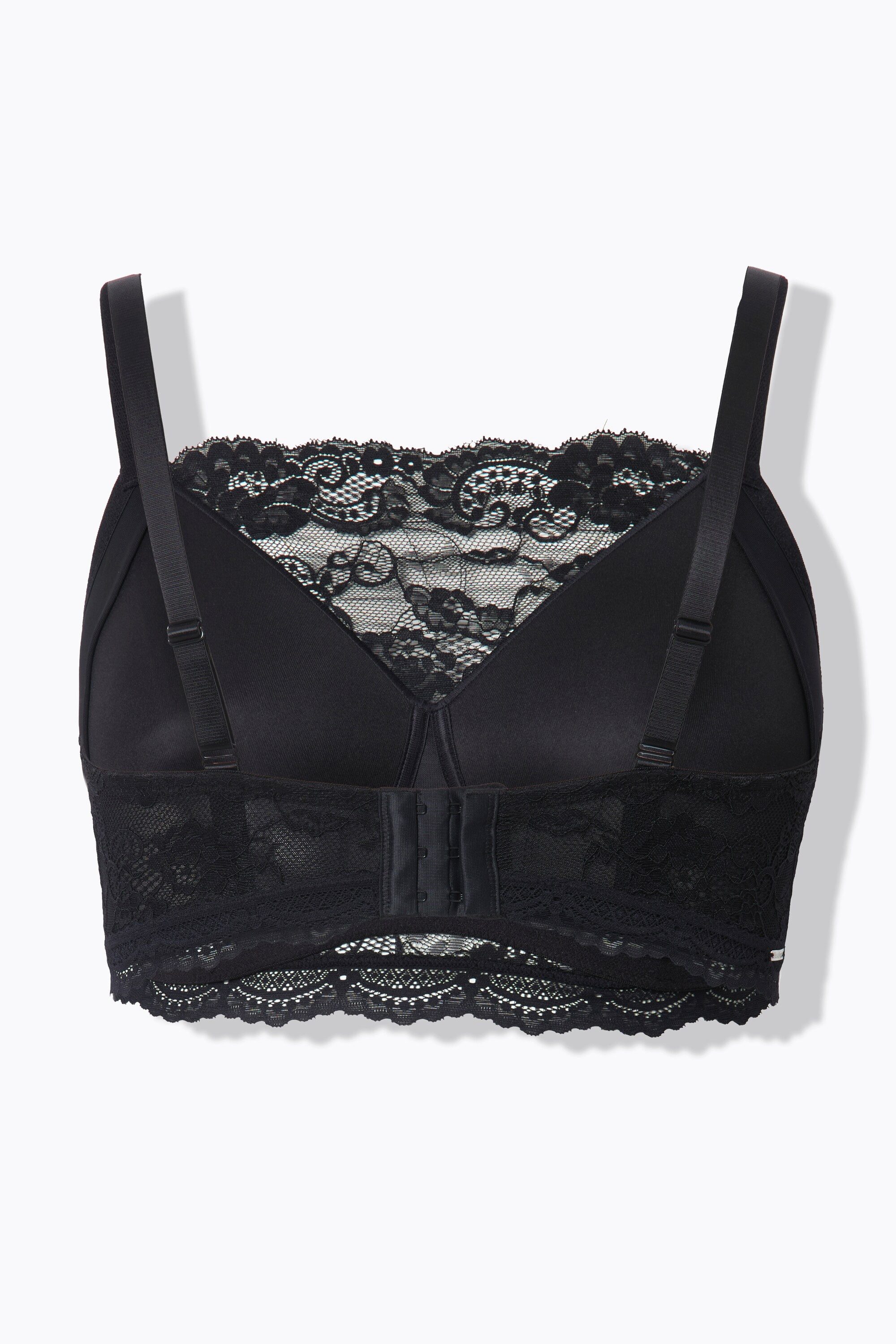 Ulla Popken Soft-BH Bralette Softcups Spitze ohne Bügel – Bild 4 von 5