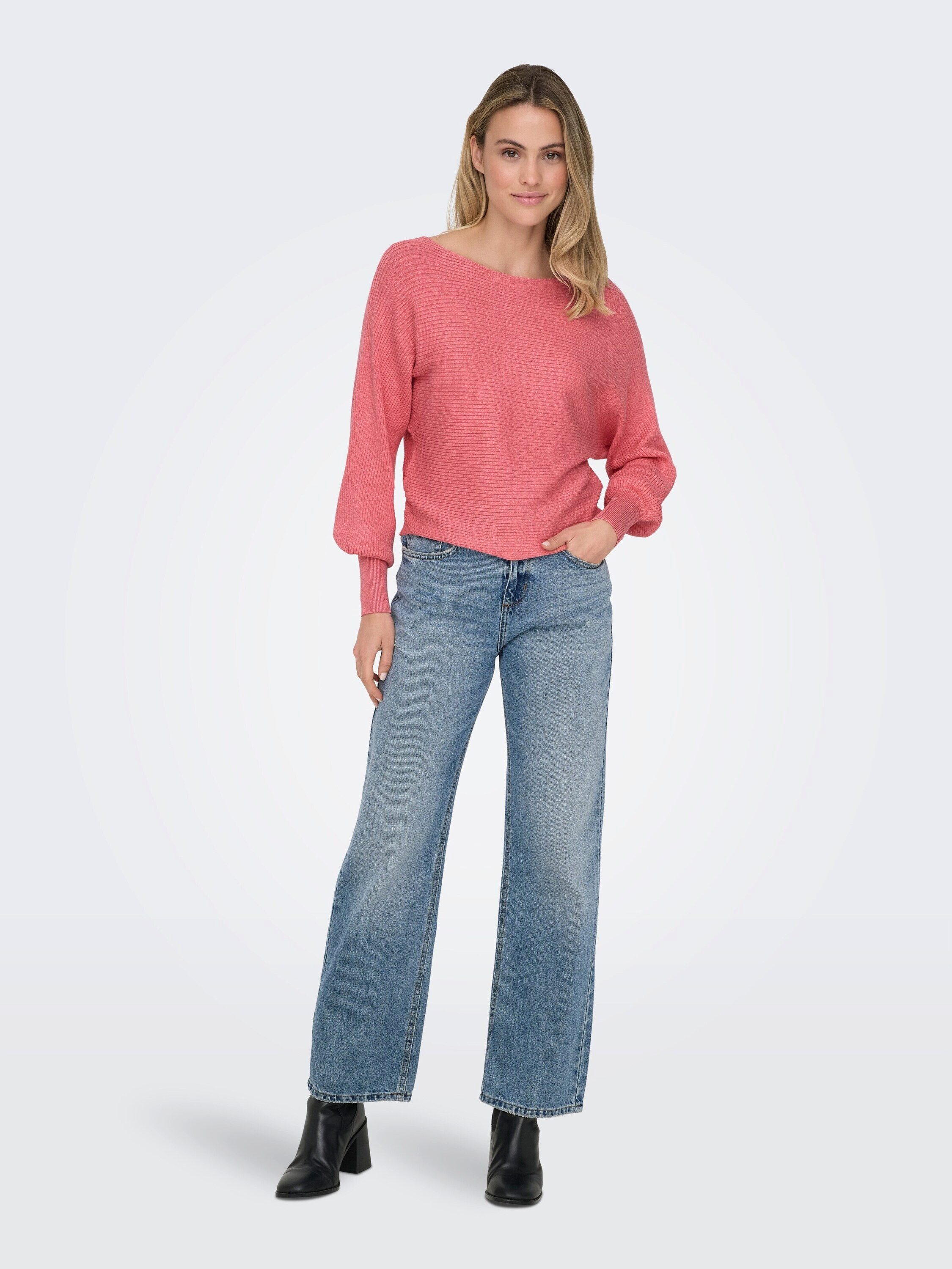ONLY Strickpullover Adeline (1-tlg) Plain/ohne Details