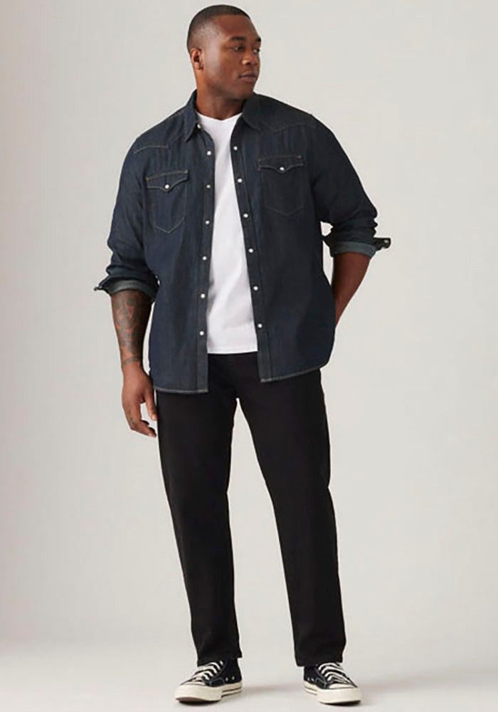 Levi's® Plus Tapered-fit-Jeans 502 TAPER B&T mit Stretch