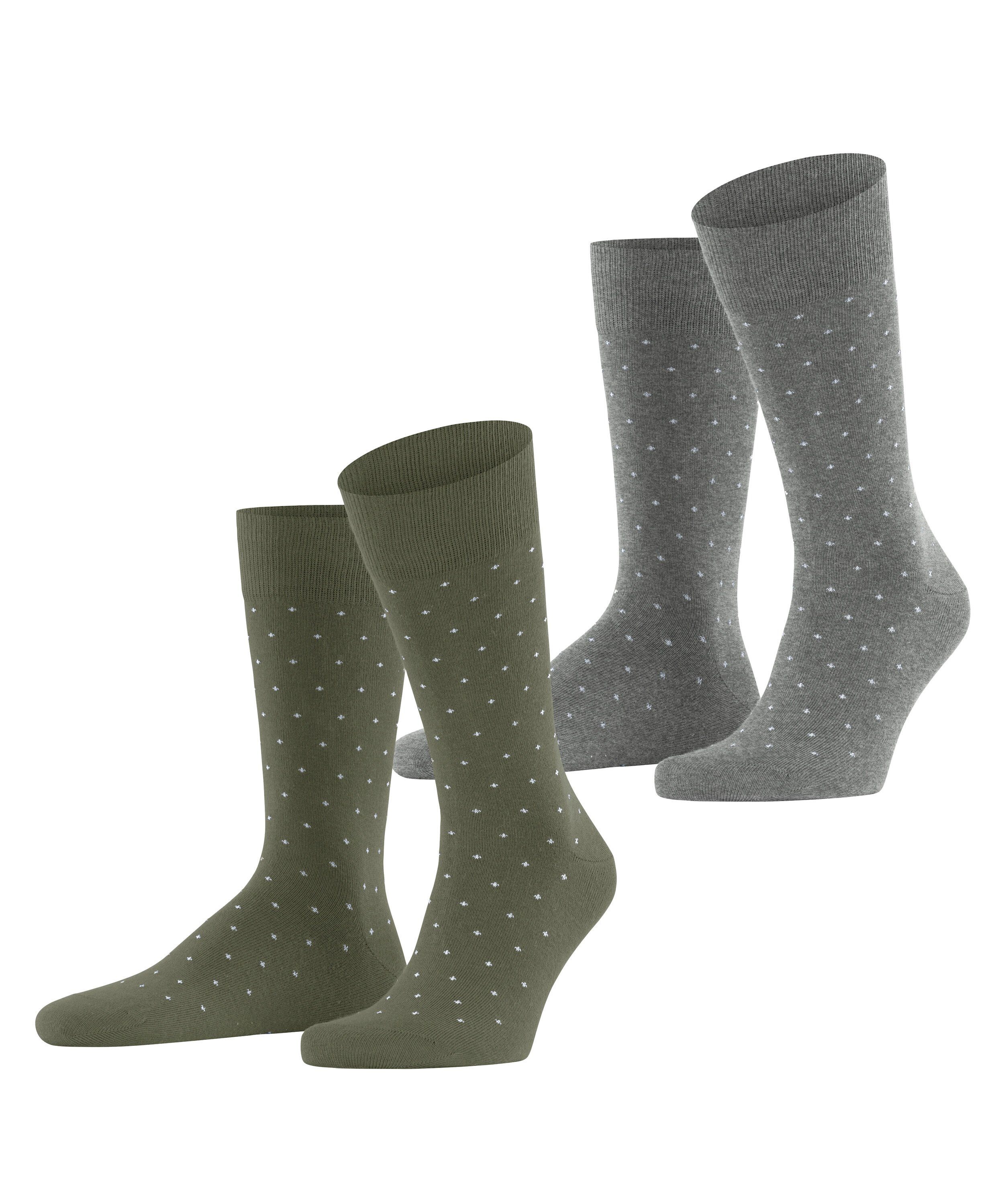 Esprit Socken Fine Dot (2-Paar) 2-Pack (0030) sortiment