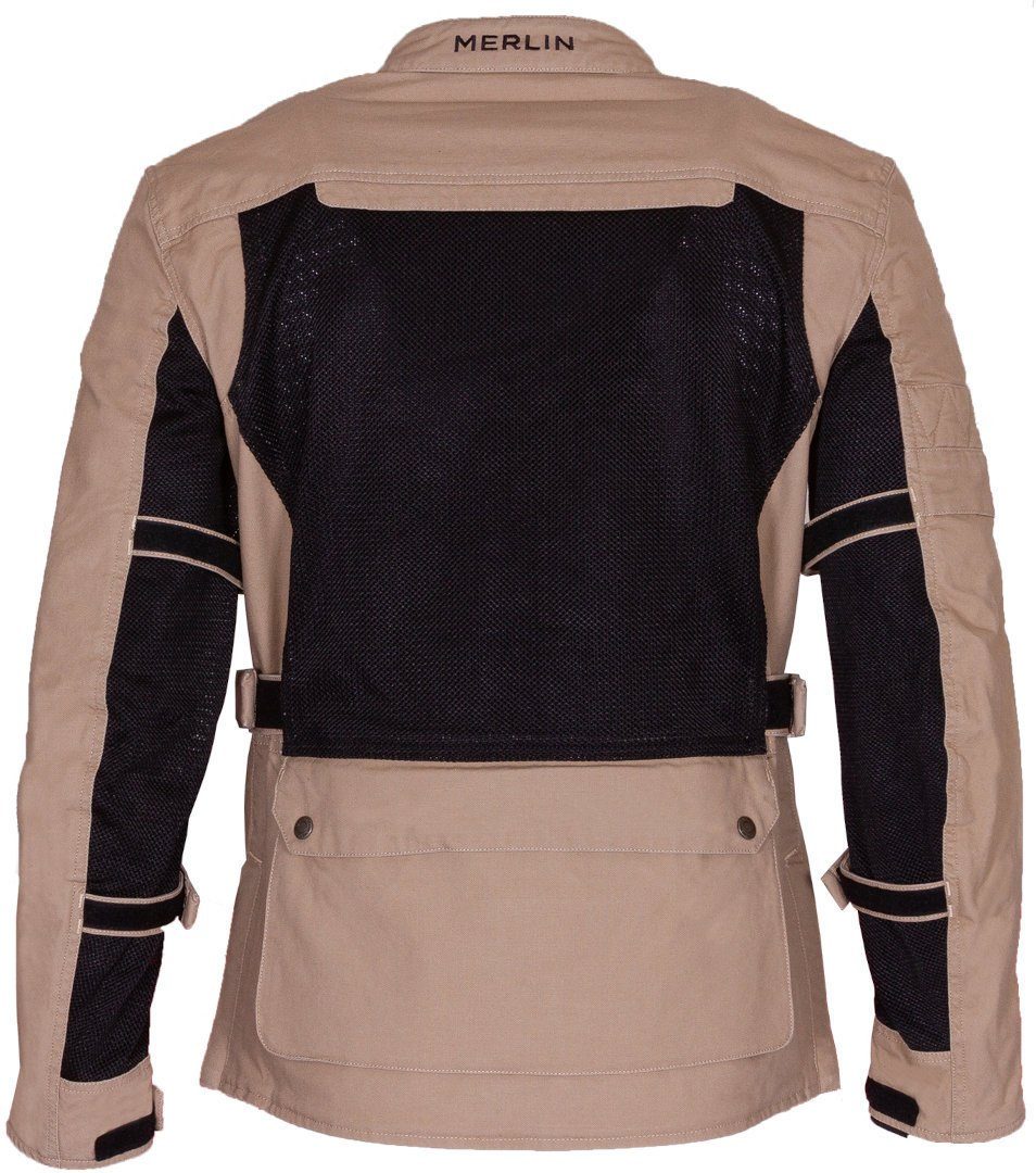 Merlin Explorer Raid Sand Motorradjacke Motorrad D3O Mahala Textiljacke