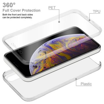 Cadorabo Handyhülle Apple iPhone XS MAX Apple iPhone XS MAX, Flexible Case Handy Schutzhülle - Hülle - Back Cover 360° Grad