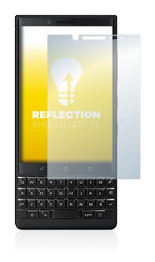 upscreen Schutzfolie für BlackBerry Key2 (Dual Sim), Displayschutzfolie, Folie matt entspiegelt Anti-Reflex