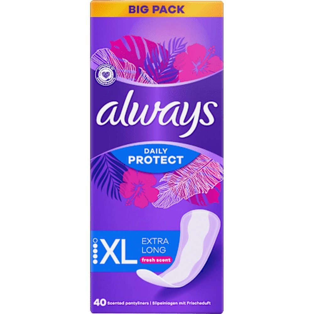 always Slip-Einlage always Slipeinlagen Daily Protect Extra Long