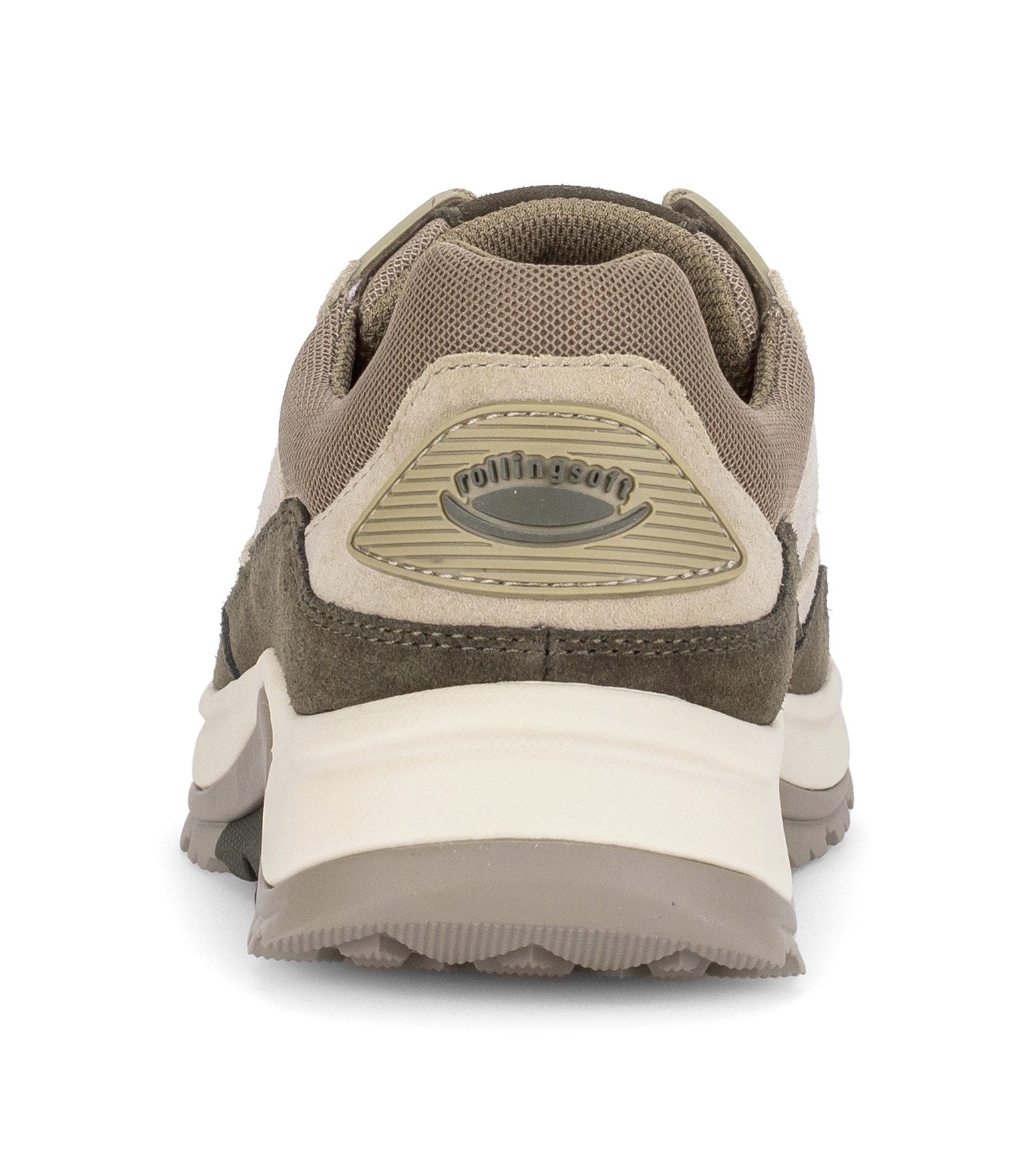 rollingsoft Keilsneaker, Freizeitschuh, Halbschuh, Schnürschuh mit Wechselfußbett, Weite G