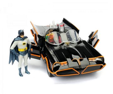 JADA Spielzeug-Auto Batmobil & Batman - 1966 klassische TV-Serie