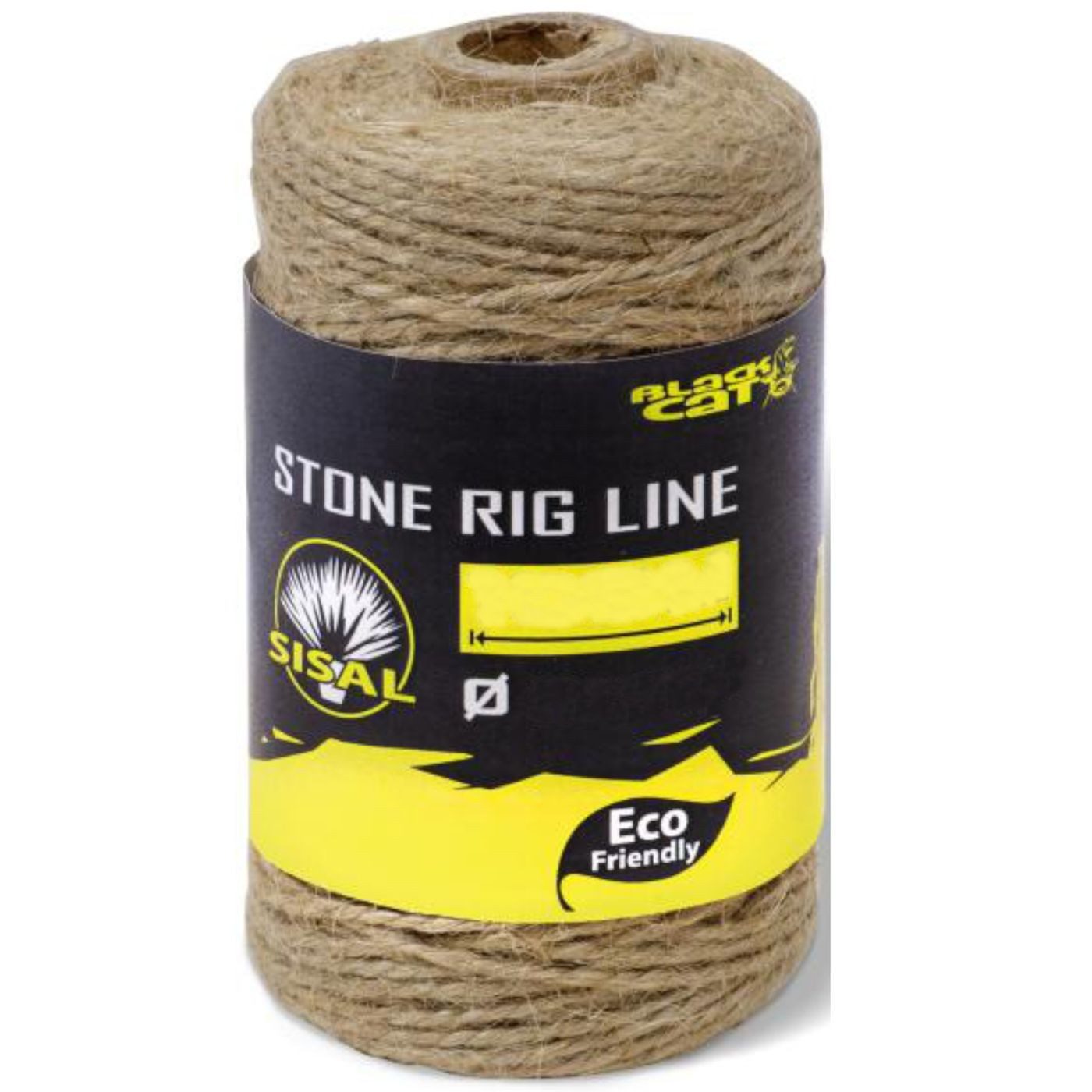 Black Cat Vorfachschnur Black Cat Stone Rig Line 3,2mm - 70m Schnur, (70-St)
