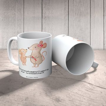 Mr. & Mrs. Panda Tasse Heilerziehungspflegerin Leidenschaft - Weiß - Geschenk, Jubiläum, Tee, Keramik, Exklusive Motive