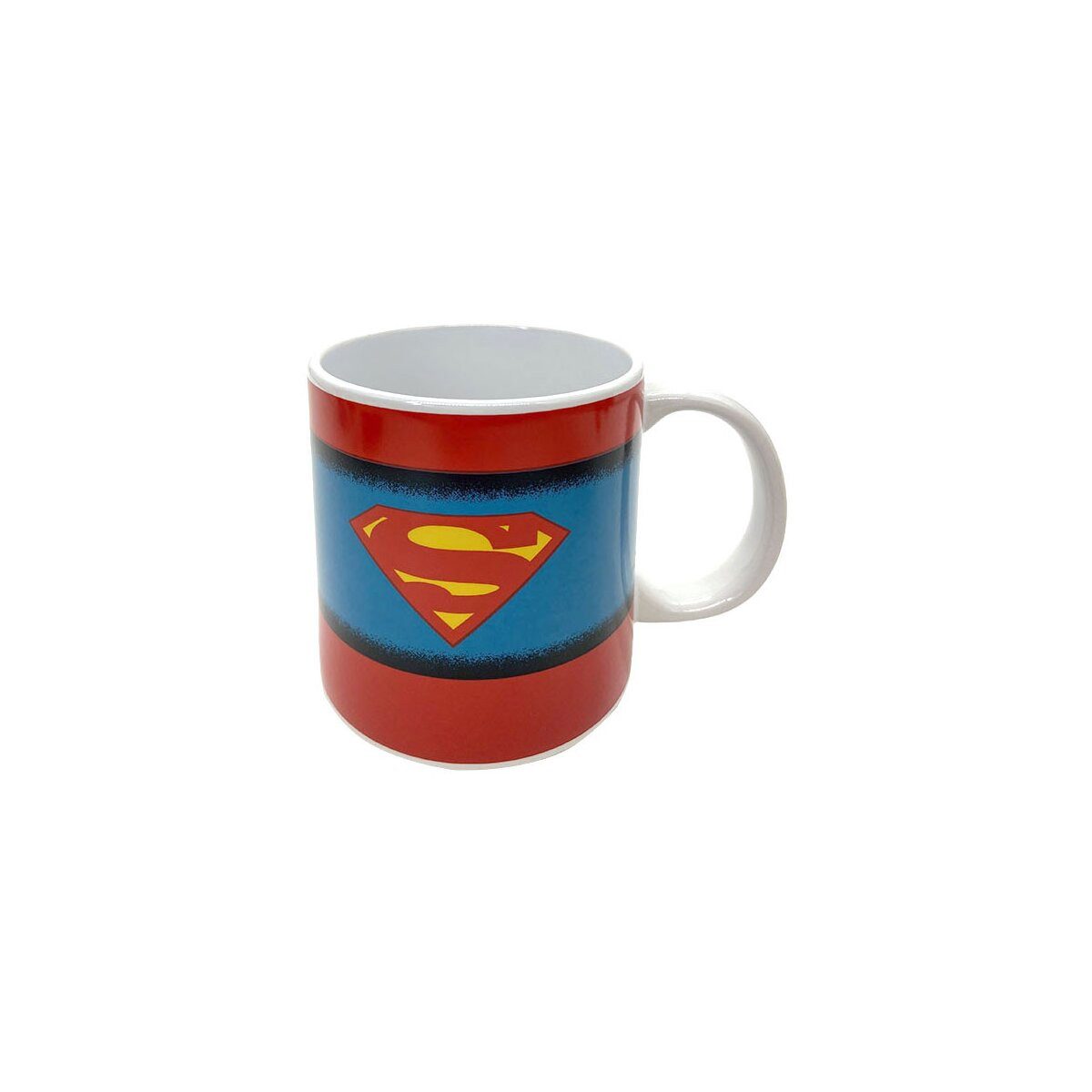 Superman Tasse Superman Justice Porzellantasse 325 ml in Geschenkbox, 1-tlg., Porzellan