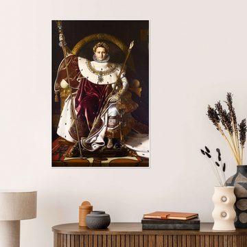 Posterlounge Poster Jean-Auguste-Dominique Ingres, Napoleon I, Malerei