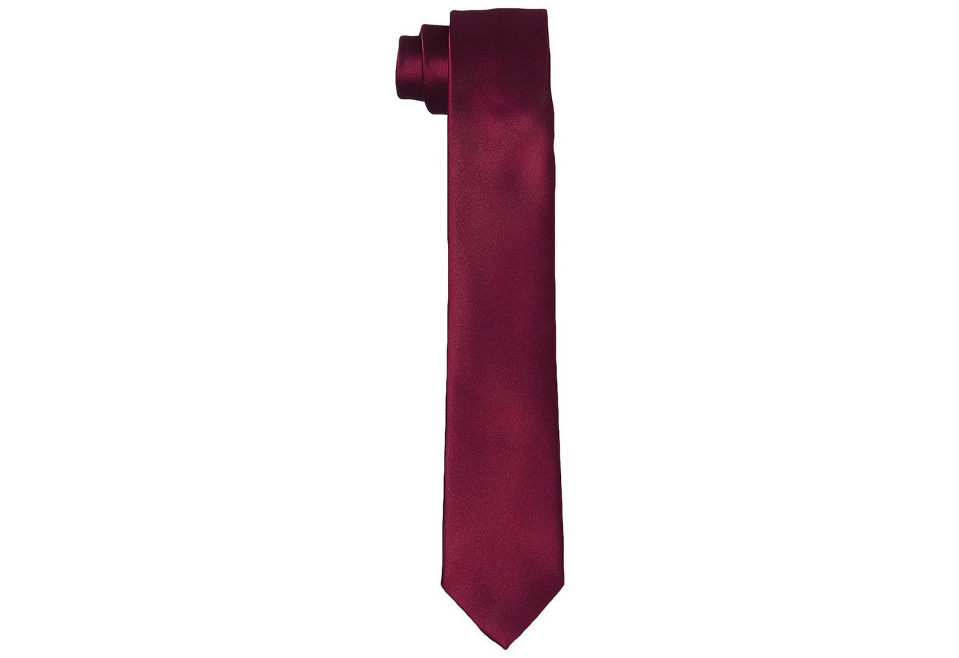 DonDon Krawatte DonDon Krawatten für Herren 6 cm handgefertigt in Seidenlook