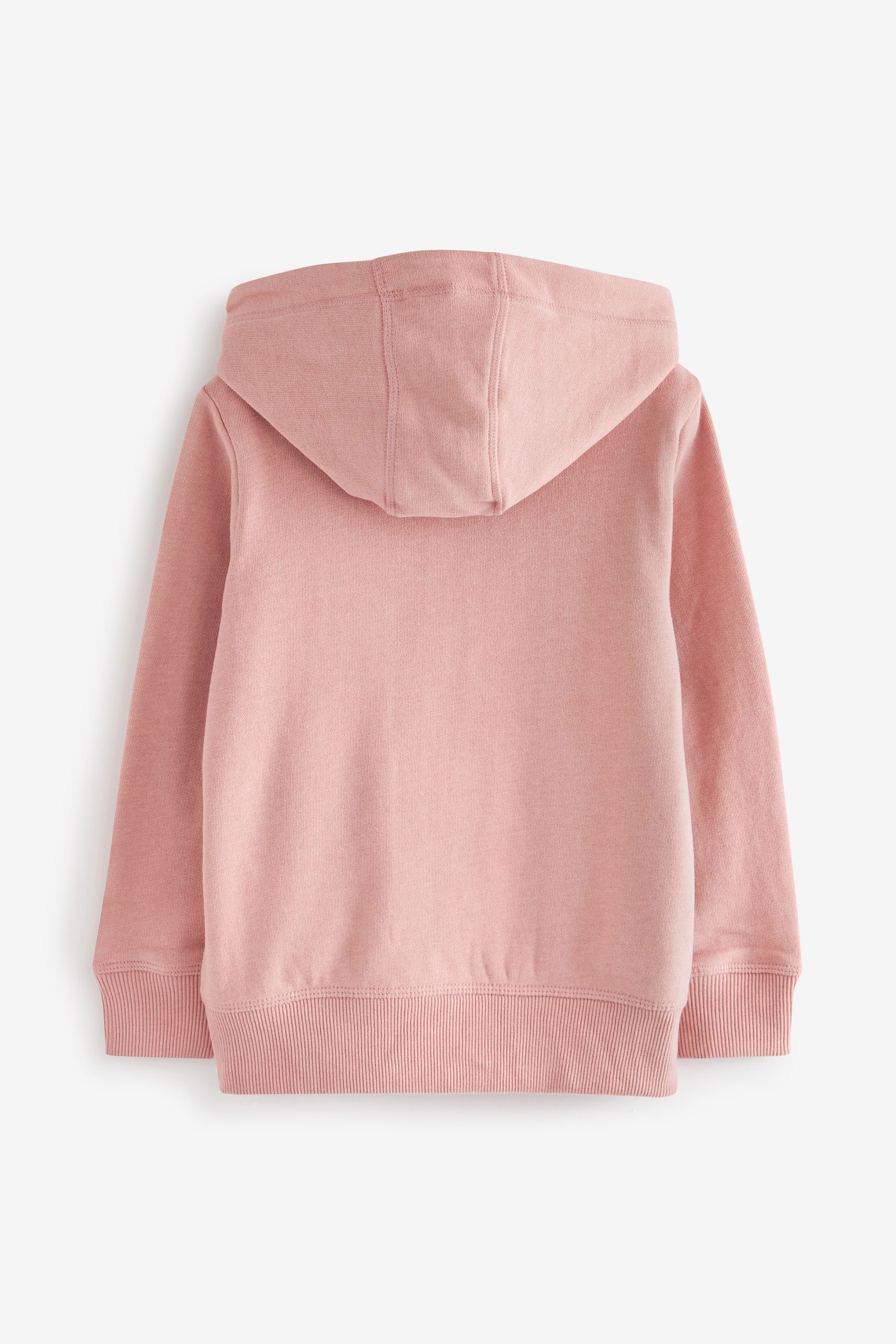 (1-tlg) Next Kapuzensweatjacke Kapuzenjacke Pink