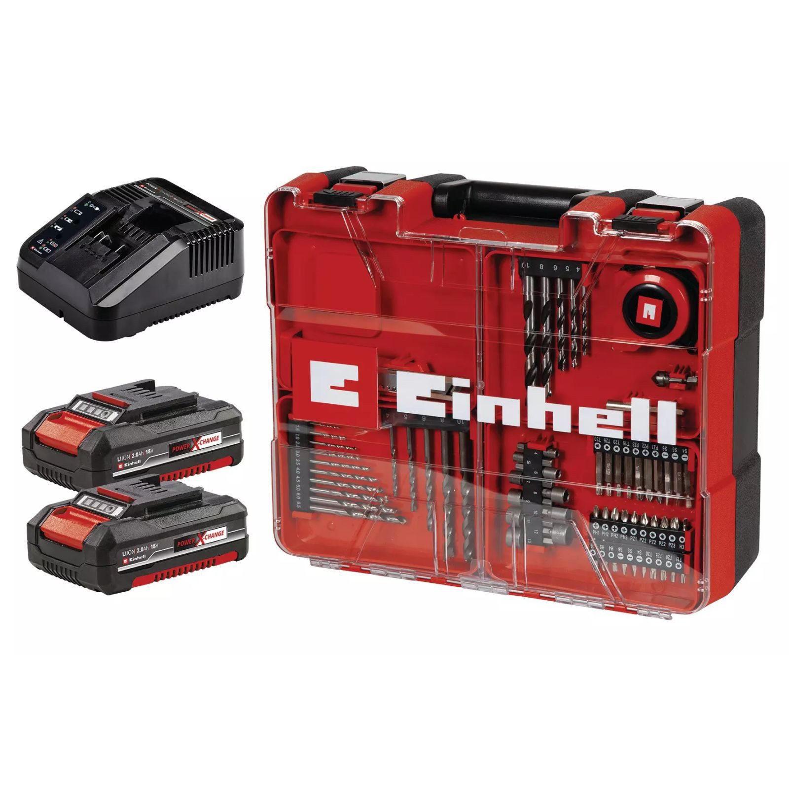 Einhell Akku-Schlagbohrschrauber Einhell TE-CD 18/40 Li-i +64 (2x2,0Ah), 18 günstig online kaufen