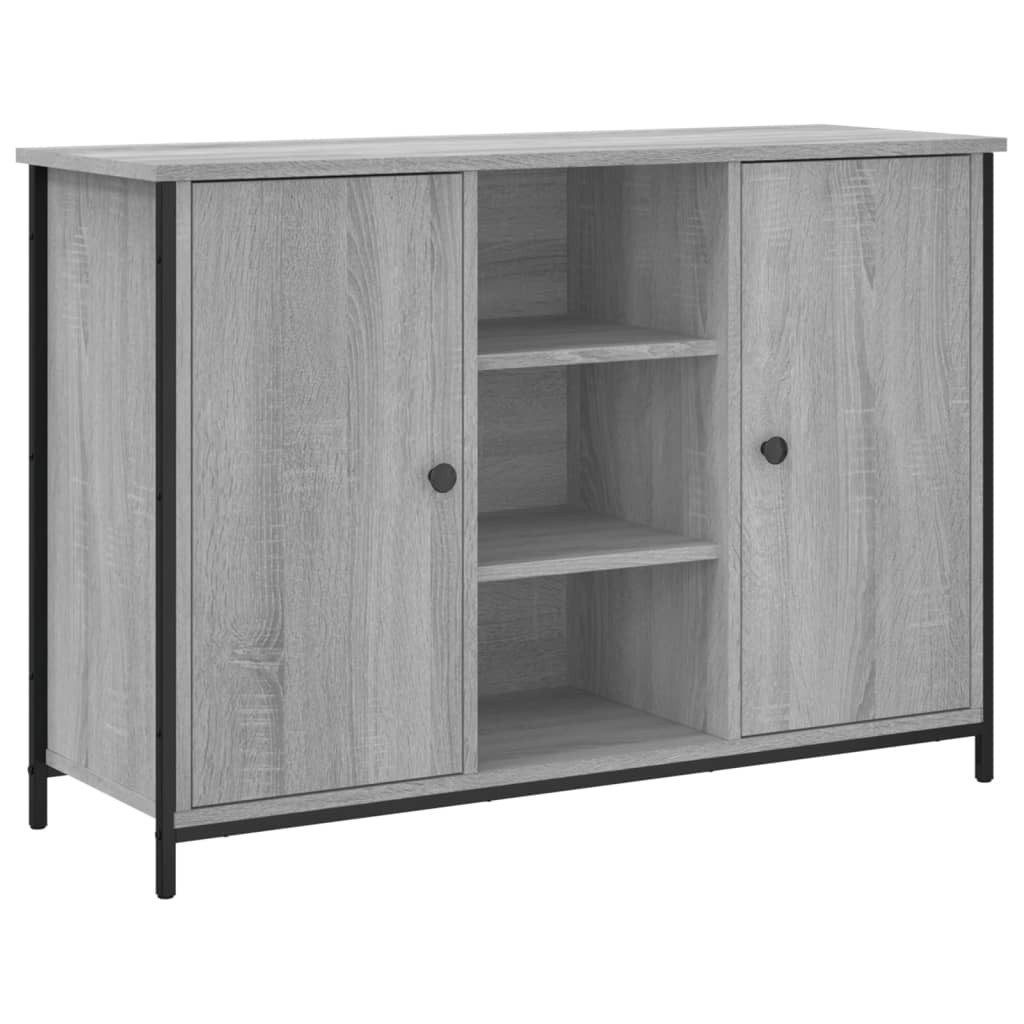 vidaXL Sideboard Sideboard Grau Sonoma 100x35x70 günstig online kaufen