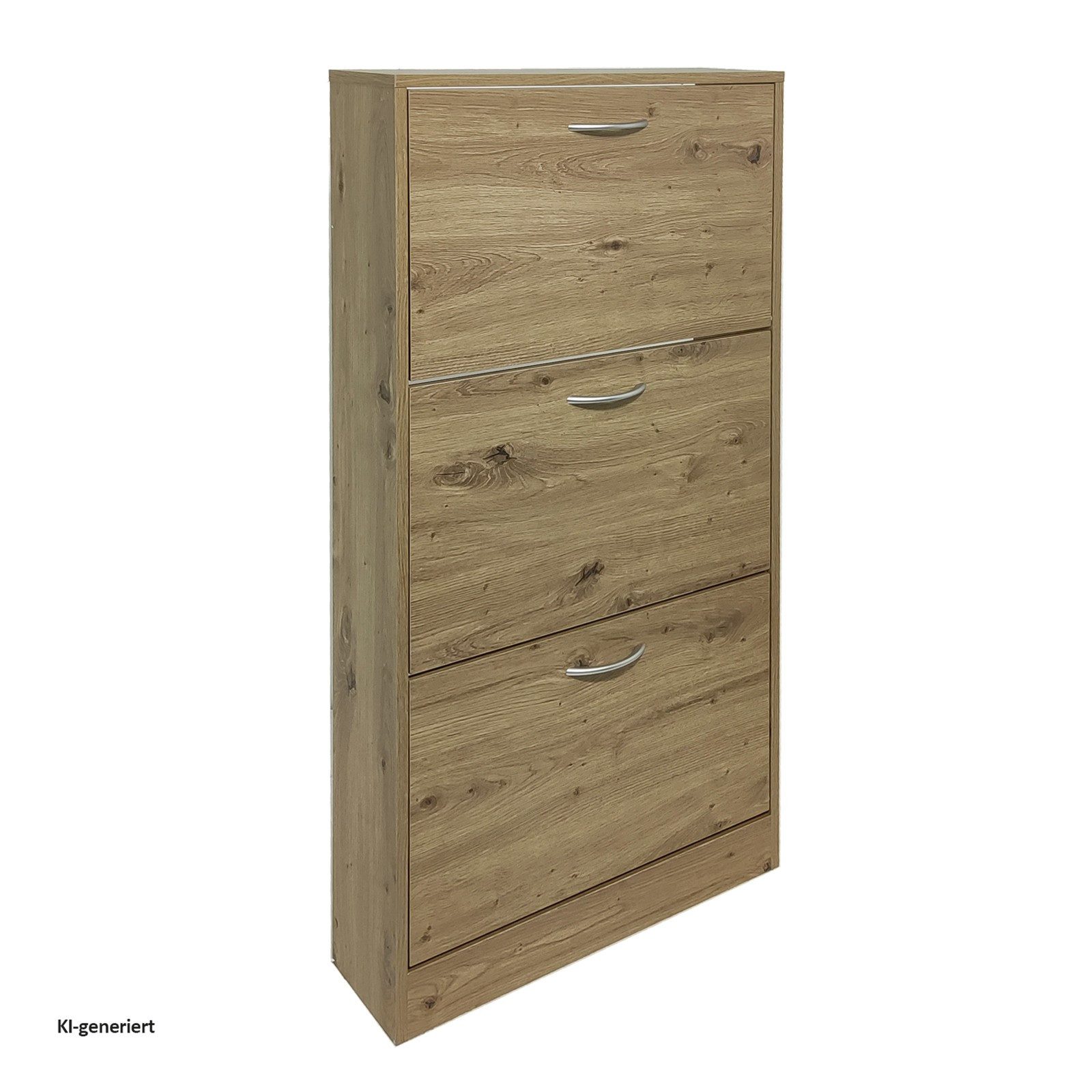 HTI-Line Schuhschrank Schuhschrank Thekla (Stück, 1x Schuhschrank Thekla, ohne Dekoration) Schuhkipper 3 Fächer