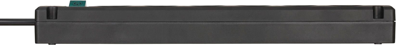 Sicherheitsschalter 2 Brennenstuhl & mit Steckdosenleiste, Ladebuchsen schwarz USB