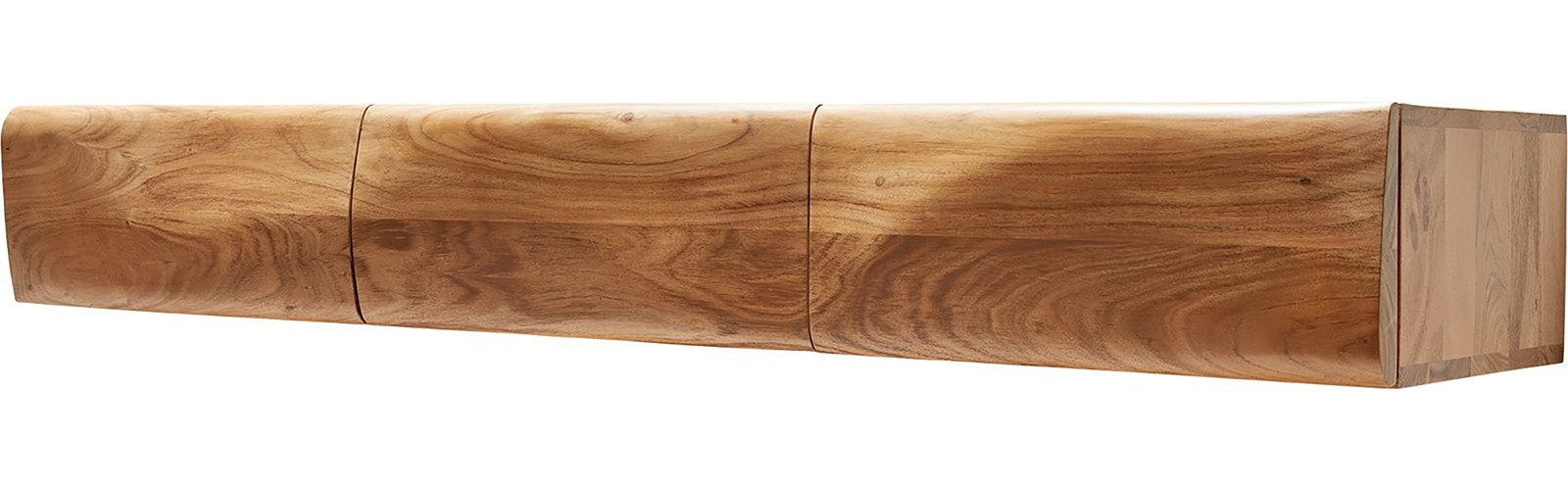 DELIFE Lowboard New, Live-Edge Akazie Natur günstig online kaufen