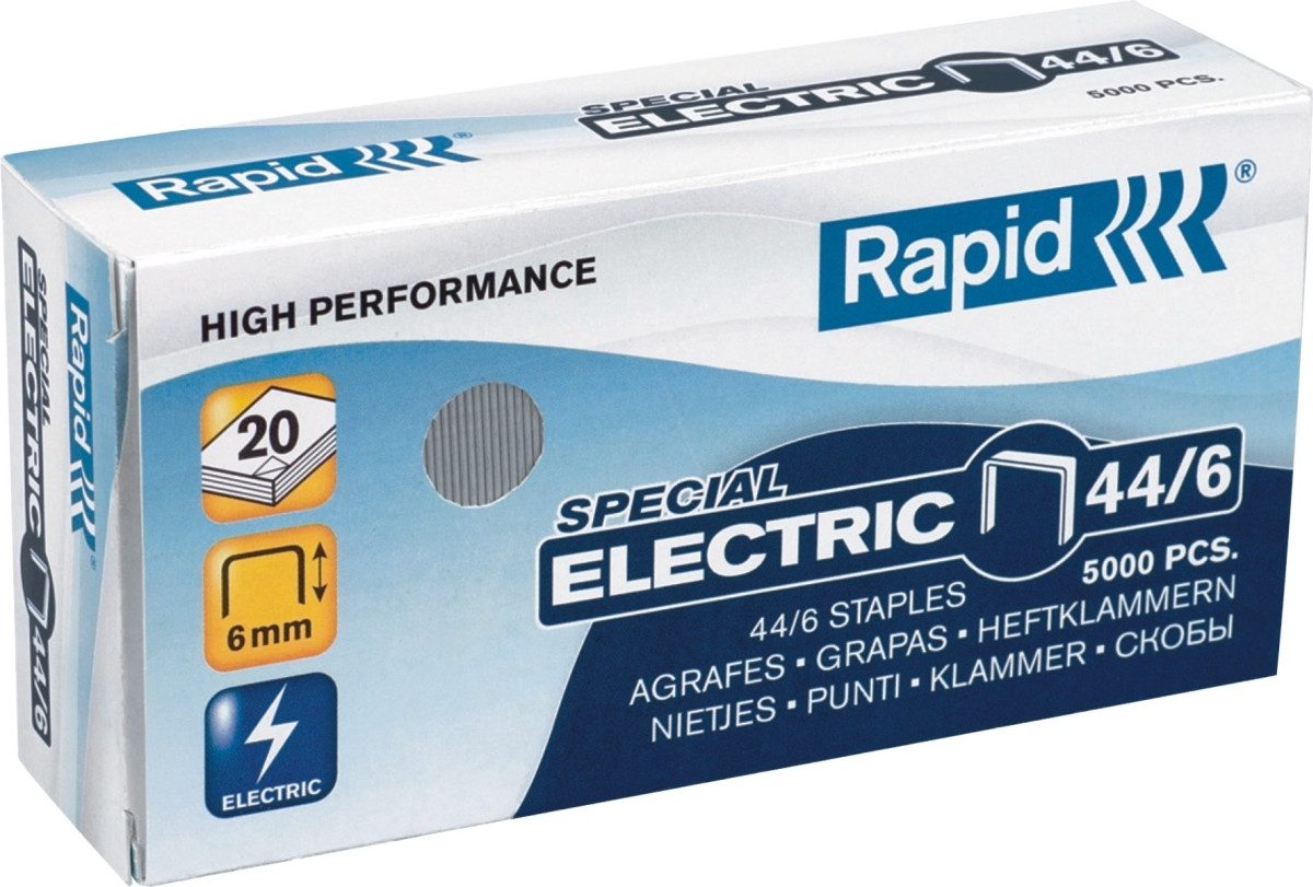 Rapid Heftklammer Heftklammern 44/6 Strong verzinkt VE=5000 Stück