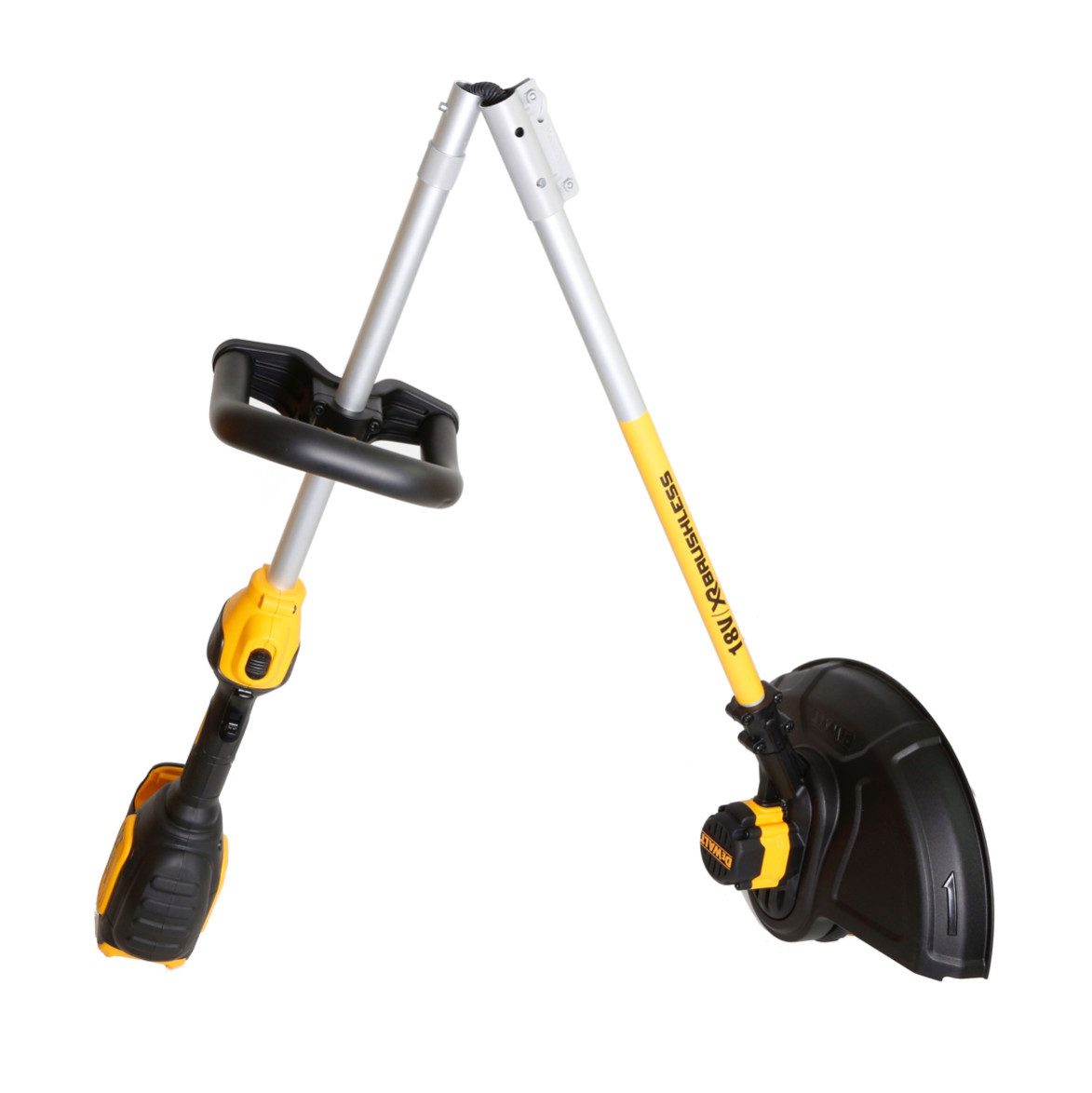 DeWalt Akku-Rasentrimmer DCM 561 PBS Akku Rasentrimmer 18V Brushless + 2x Akku 5,0Ah