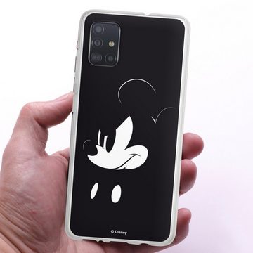 DeinDesign Handyhülle Mickey Mouse Offizielles Lizenzprodukt Disney Mickey Mouse - Mad, Samsung Galaxy A51 Silikon Hülle Bumper Case Handy Schutzhülle