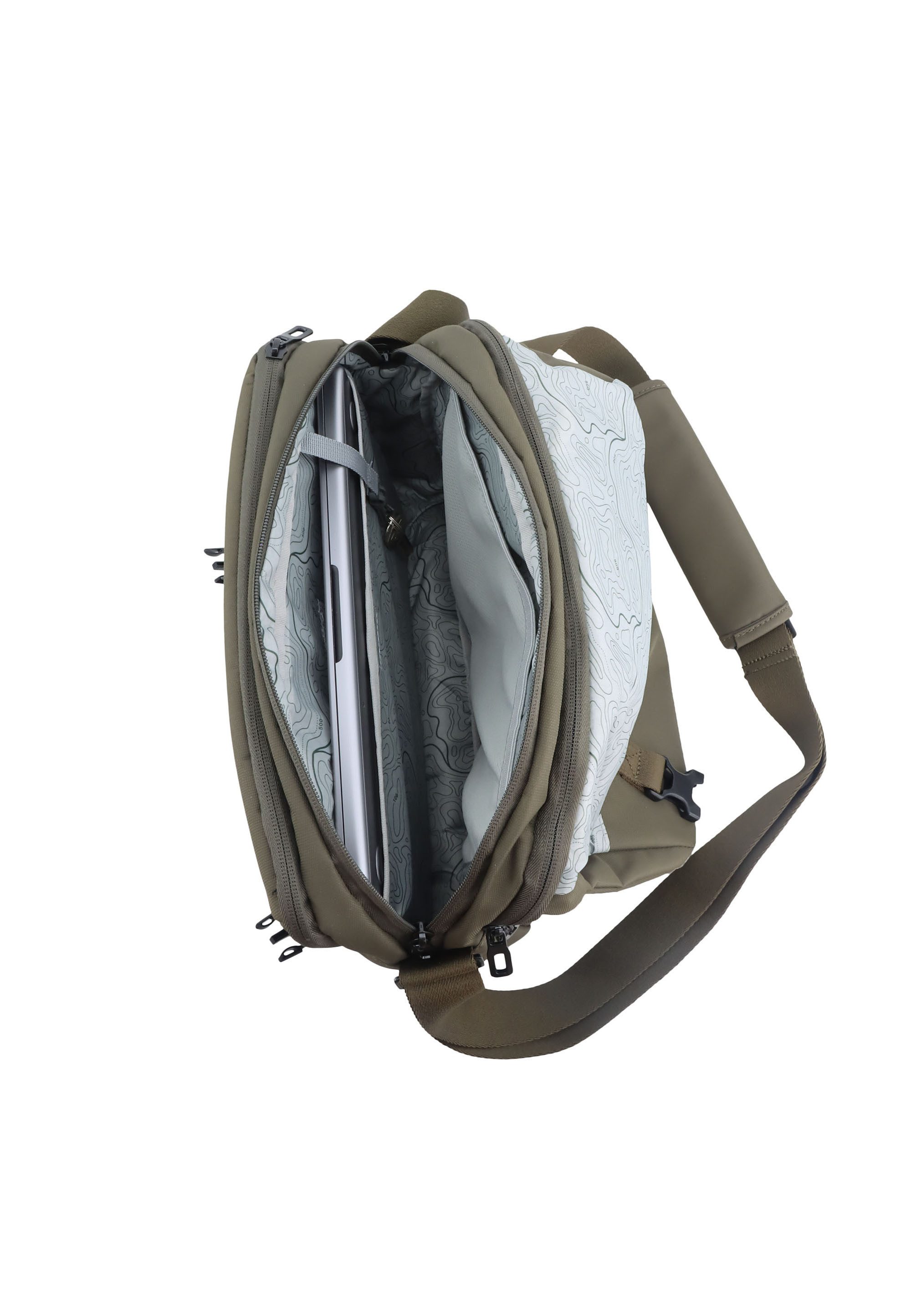 Discovery Laptoptasche Downtown, aus rPet Polyester-Material