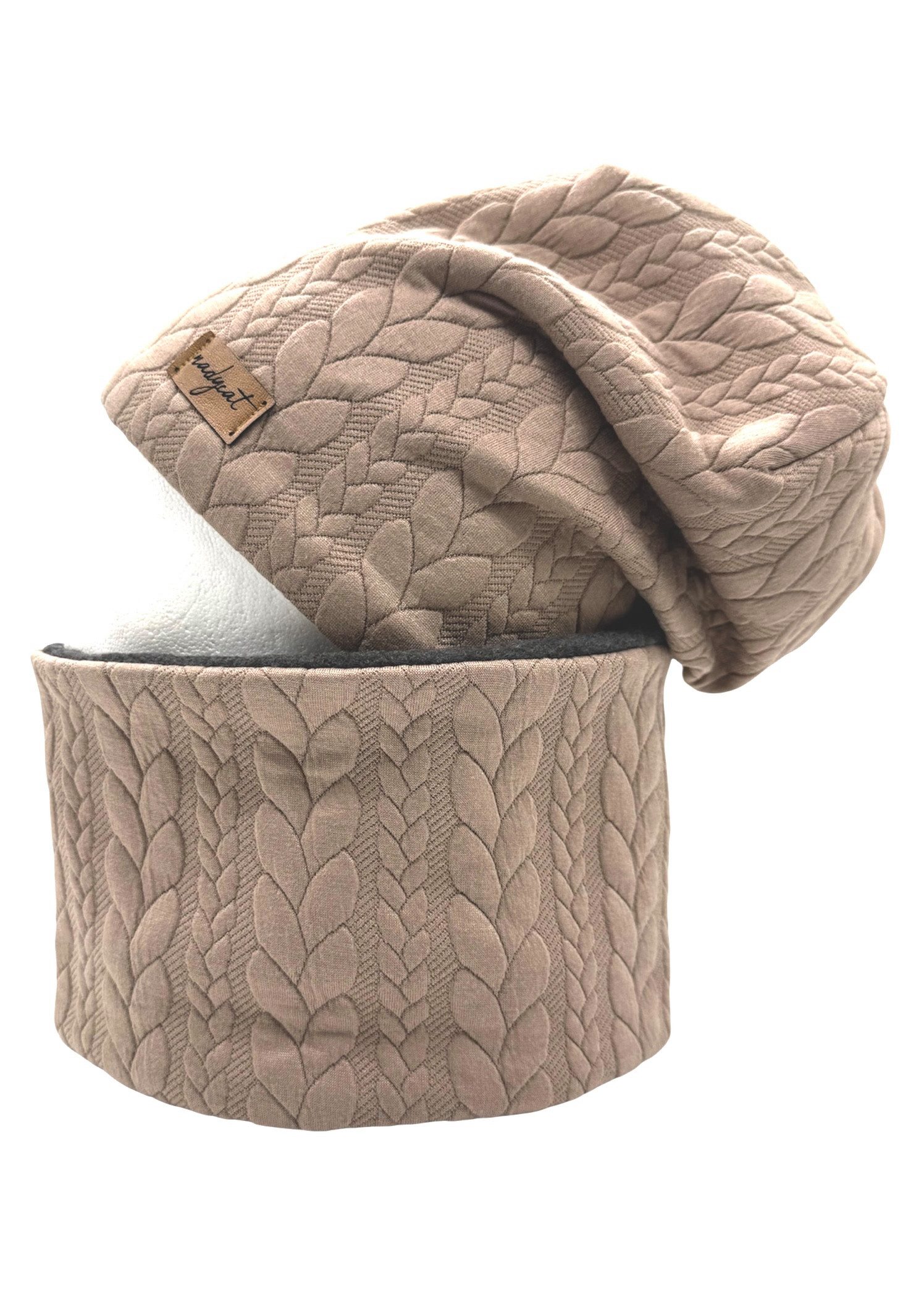 Beanie ZOPF & STYLE taupe