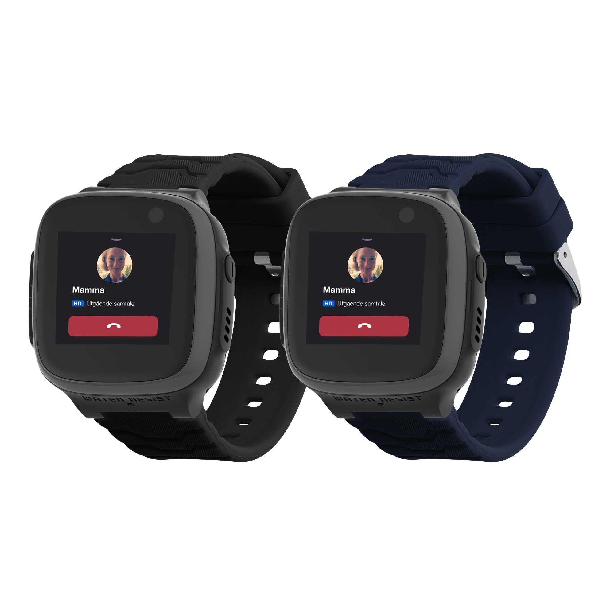 kwmobile 2x Band für XPLORA X5 / X5 Play Smartwatch, 2-tlg., Silikon Fitnesstracker Ersatz Sportarmband - Größe S
