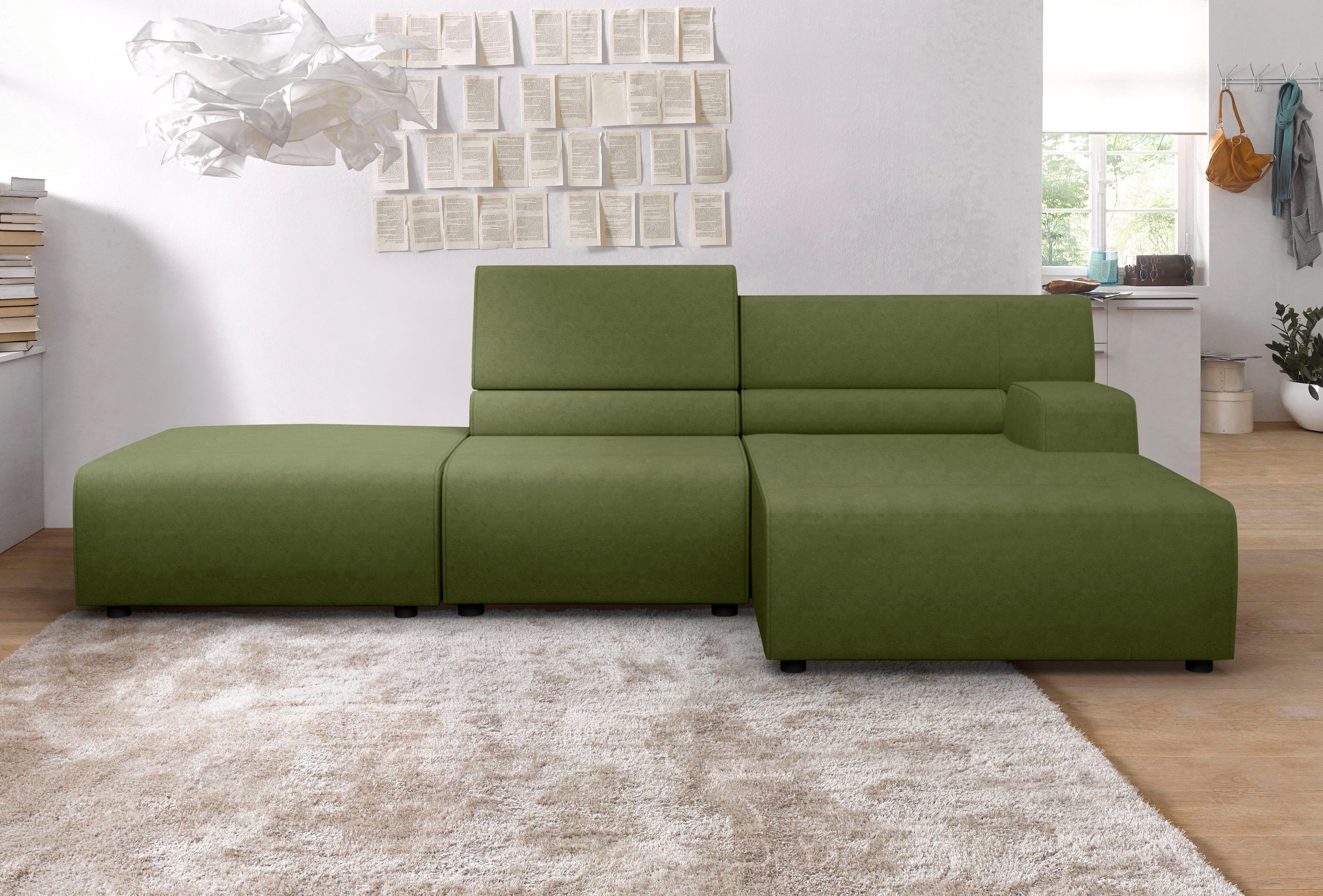 Egoitaliano Ecksofa Babouche, Designsofa mit außergewöhnlichem Sitzkomfort zum Wohlfühlen