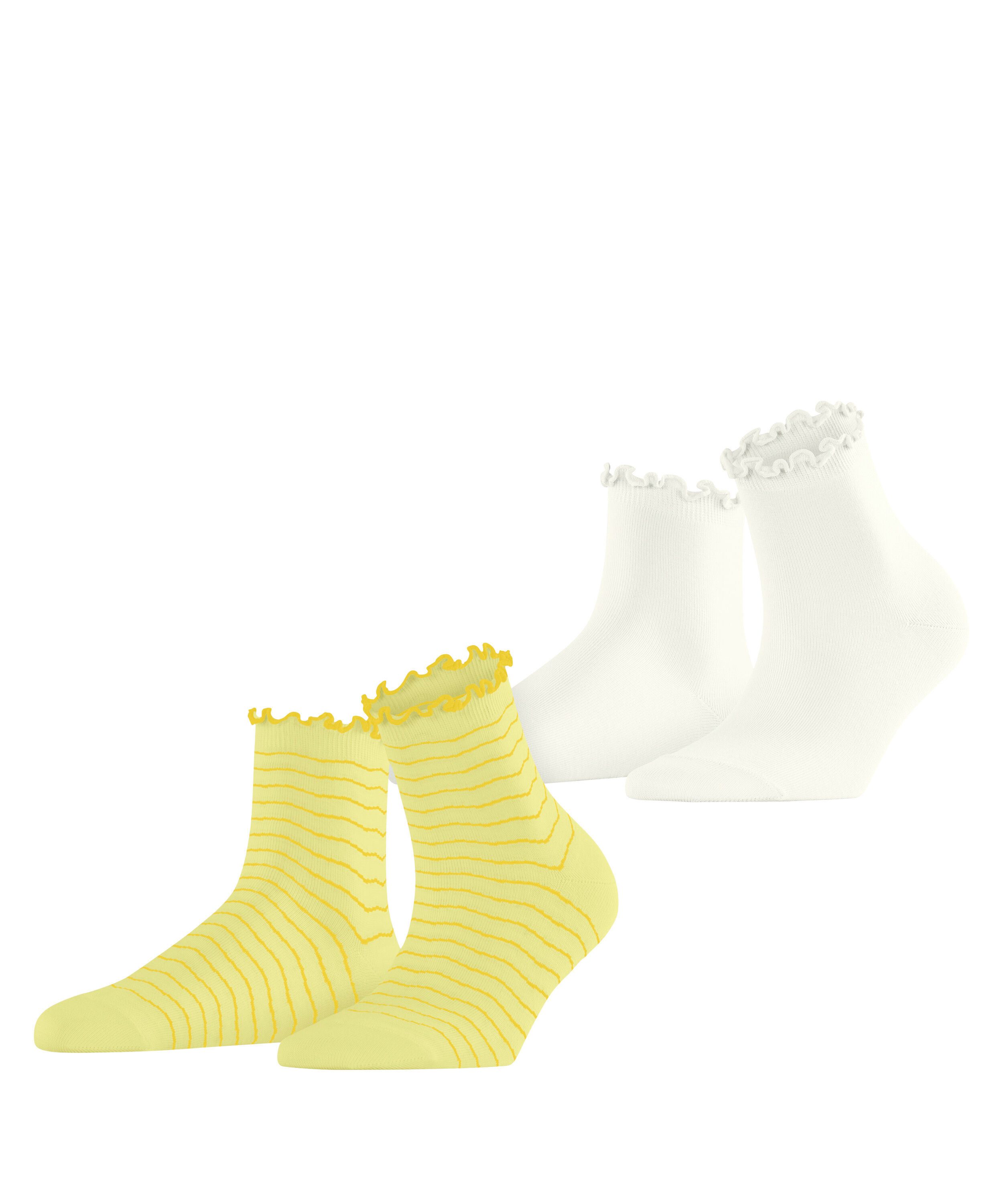 Esprit Kurzsocken Wavy Line 2-Pack (2-Paar)