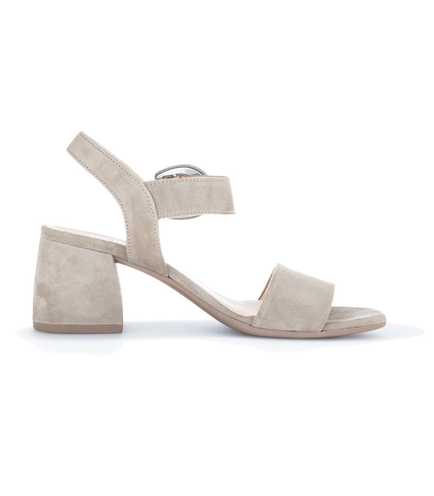 Sandalen Gabor Leder Riemchensandalette Beige