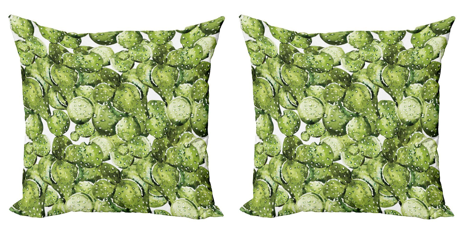 Kissenbezüge Modern Landschaft Kaktus Doppelseitiger Sun (2 Stück), Digitaldruck, Accent Abakuhaus Wüste