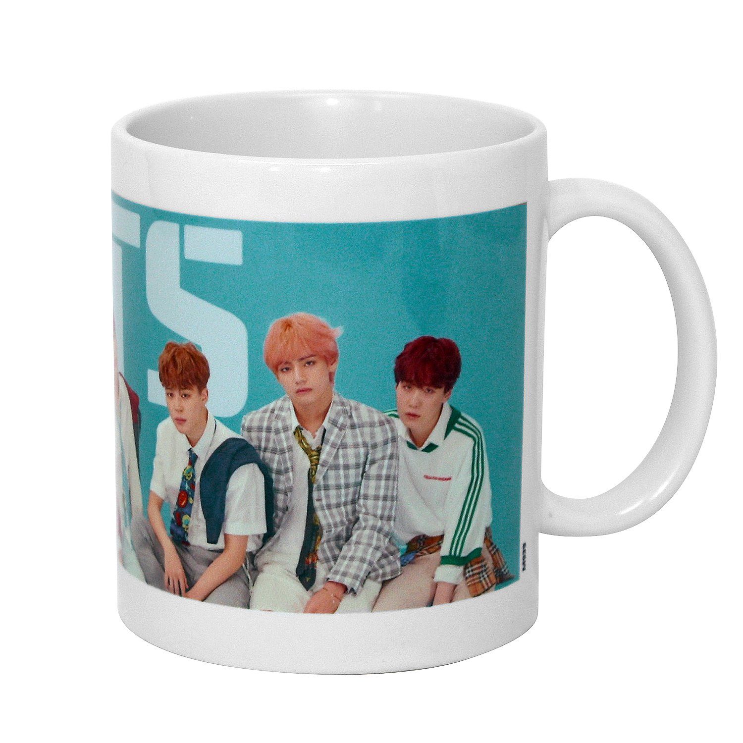 Close Up Tasse BTS Bangtan Boys Tasse Türkis, 100% Keramik