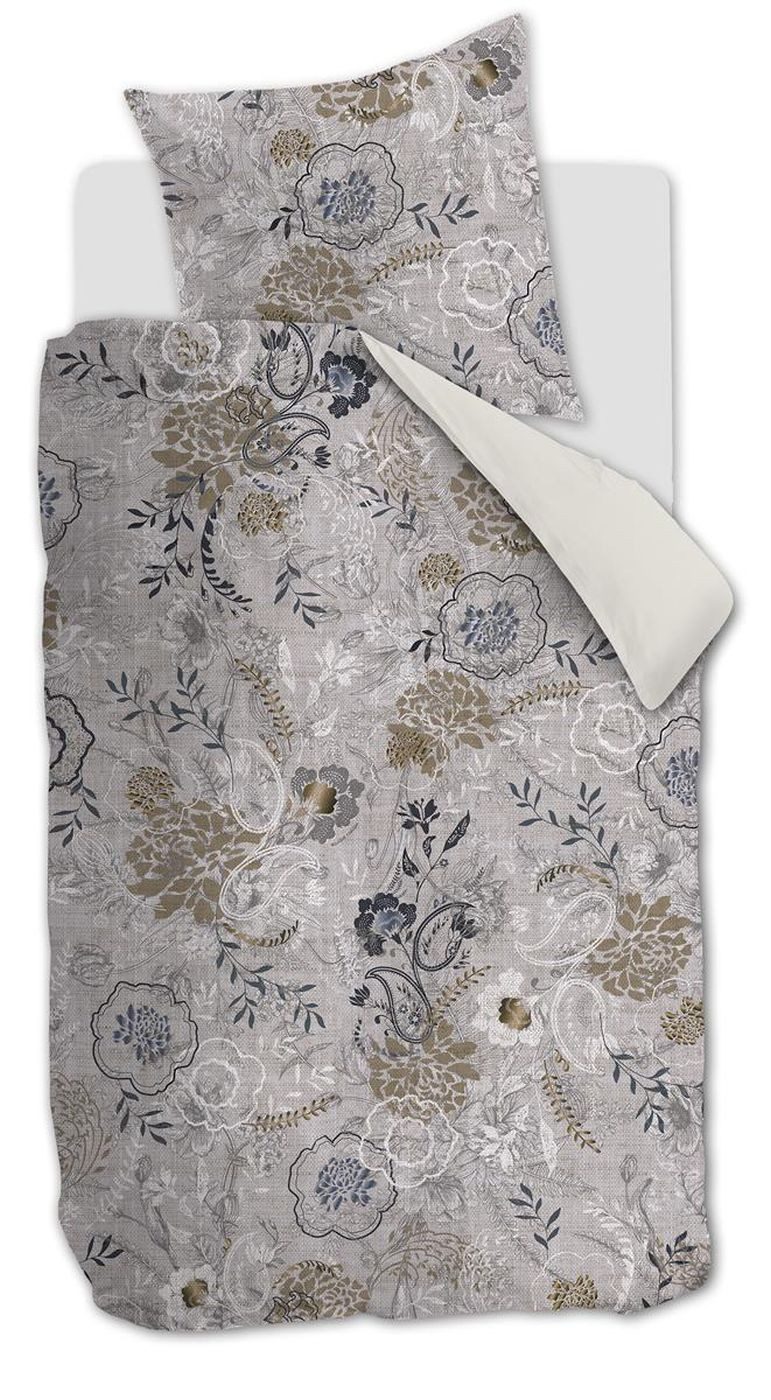 Rivièra Maison Kissenhülle Floral Paisley_Sand_DE_UV_80x80 1 Kissenbezug 80 x 80 cm, (1 Stück), Kissenbezug Kopfkissenbezug Kissenhülle